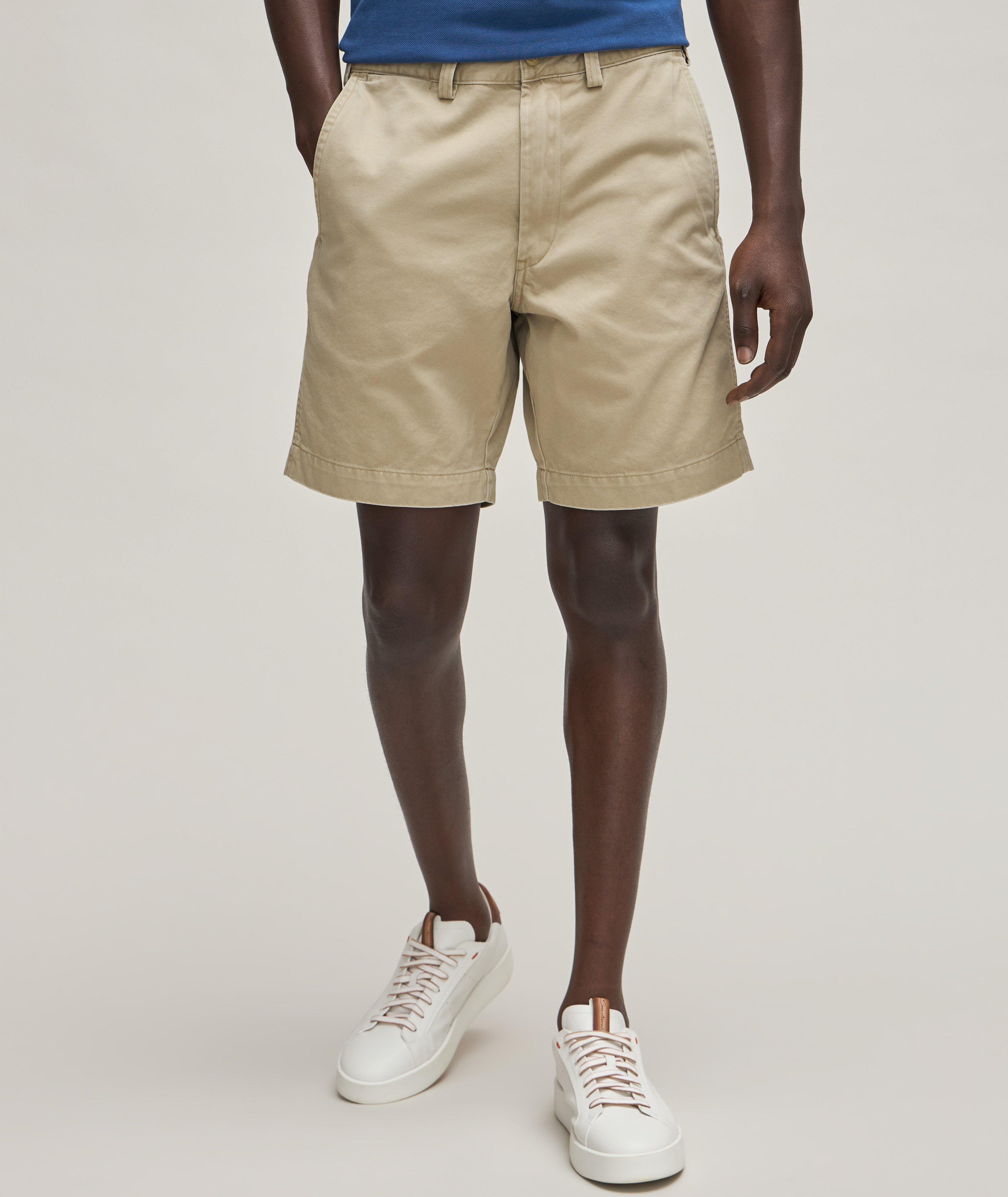 Twill Cotton Chino Shorts