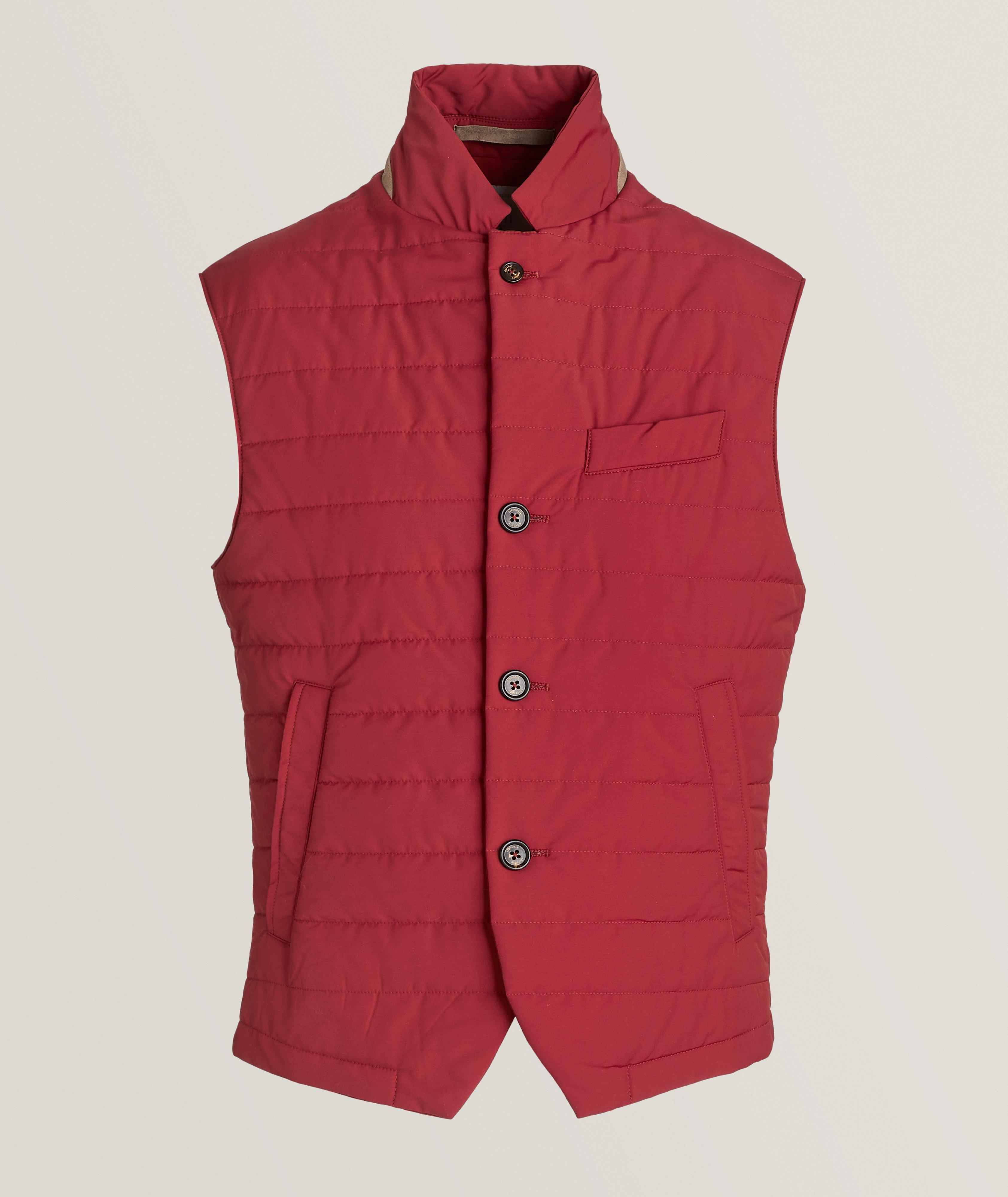 Eleventy Platinum Collection WoolBlend Quilted Vest Coats Harry Rosen