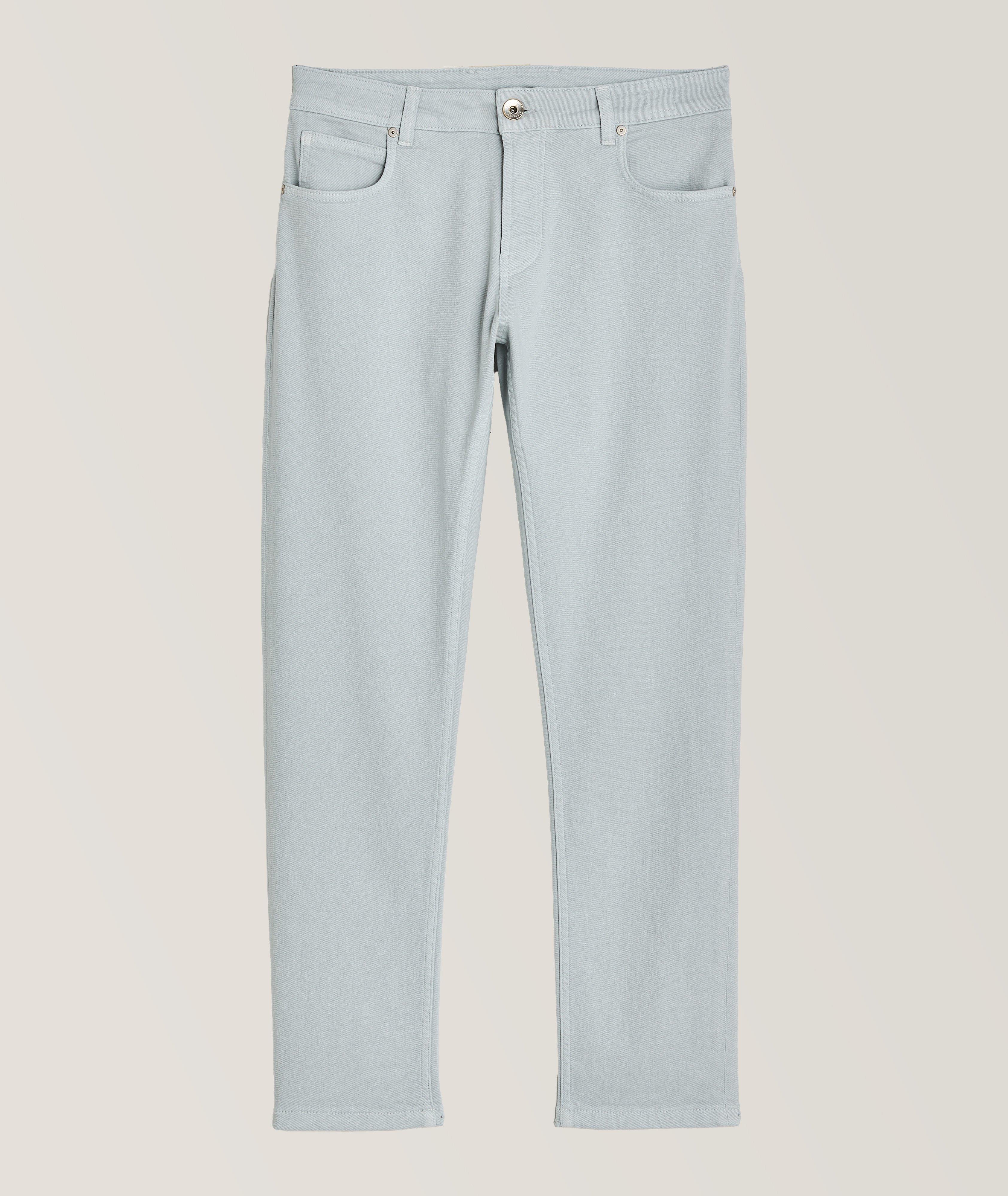 5-Pocket Style Stretch-Cotton Pants image 0