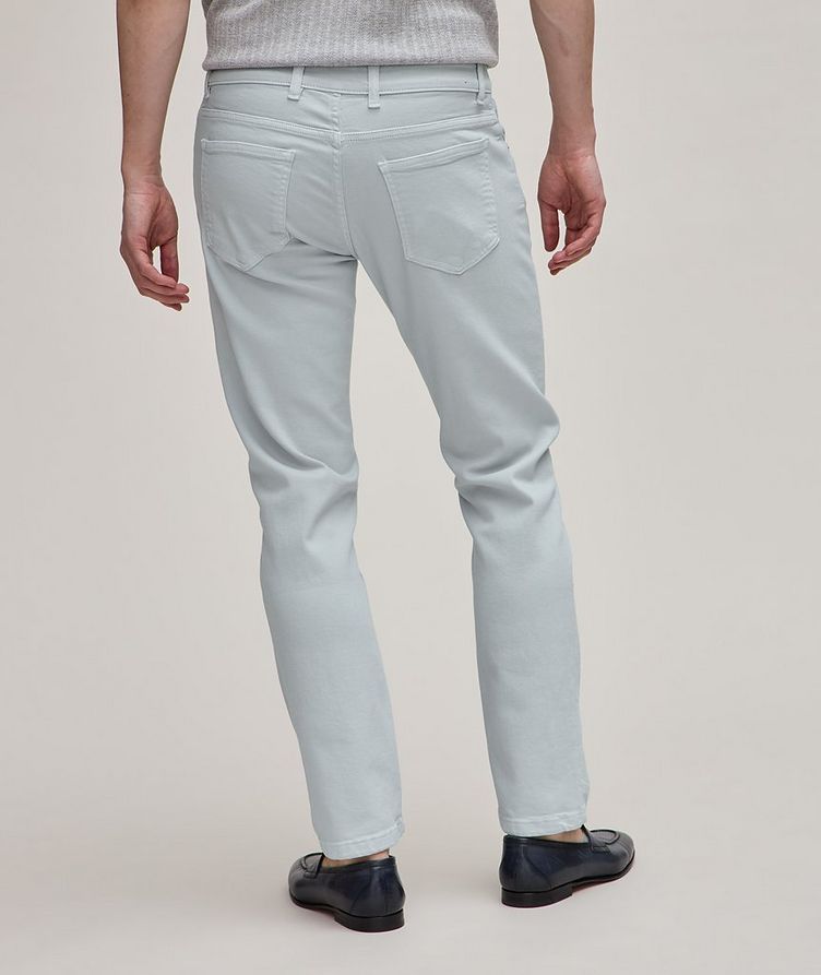 5-Pocket Style Stretch-Cotton Pants image 3
