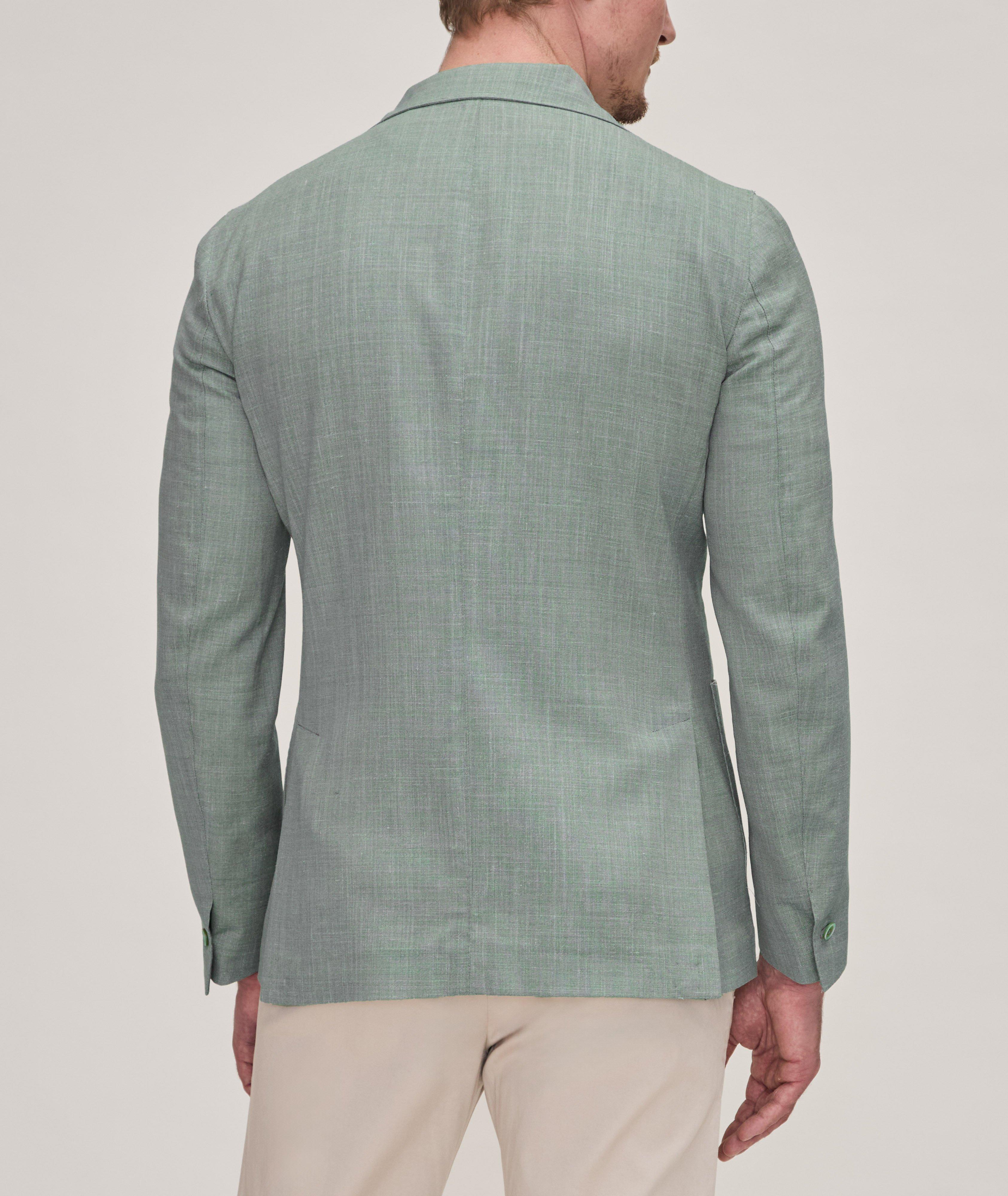 Crosshatch Wool, Silk & Linen Soft Jacket image 2