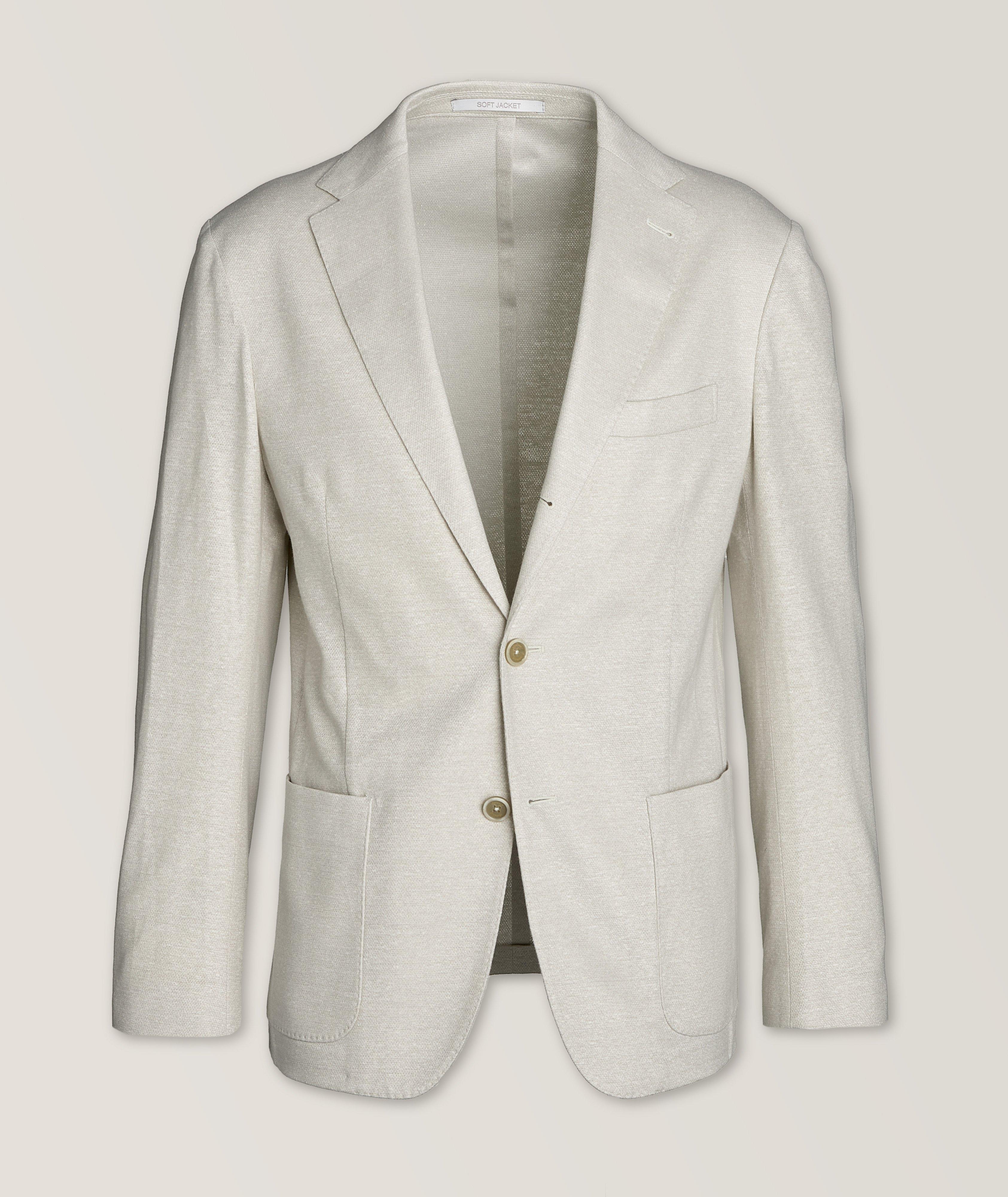 Linen-Cotton Soft Jacket