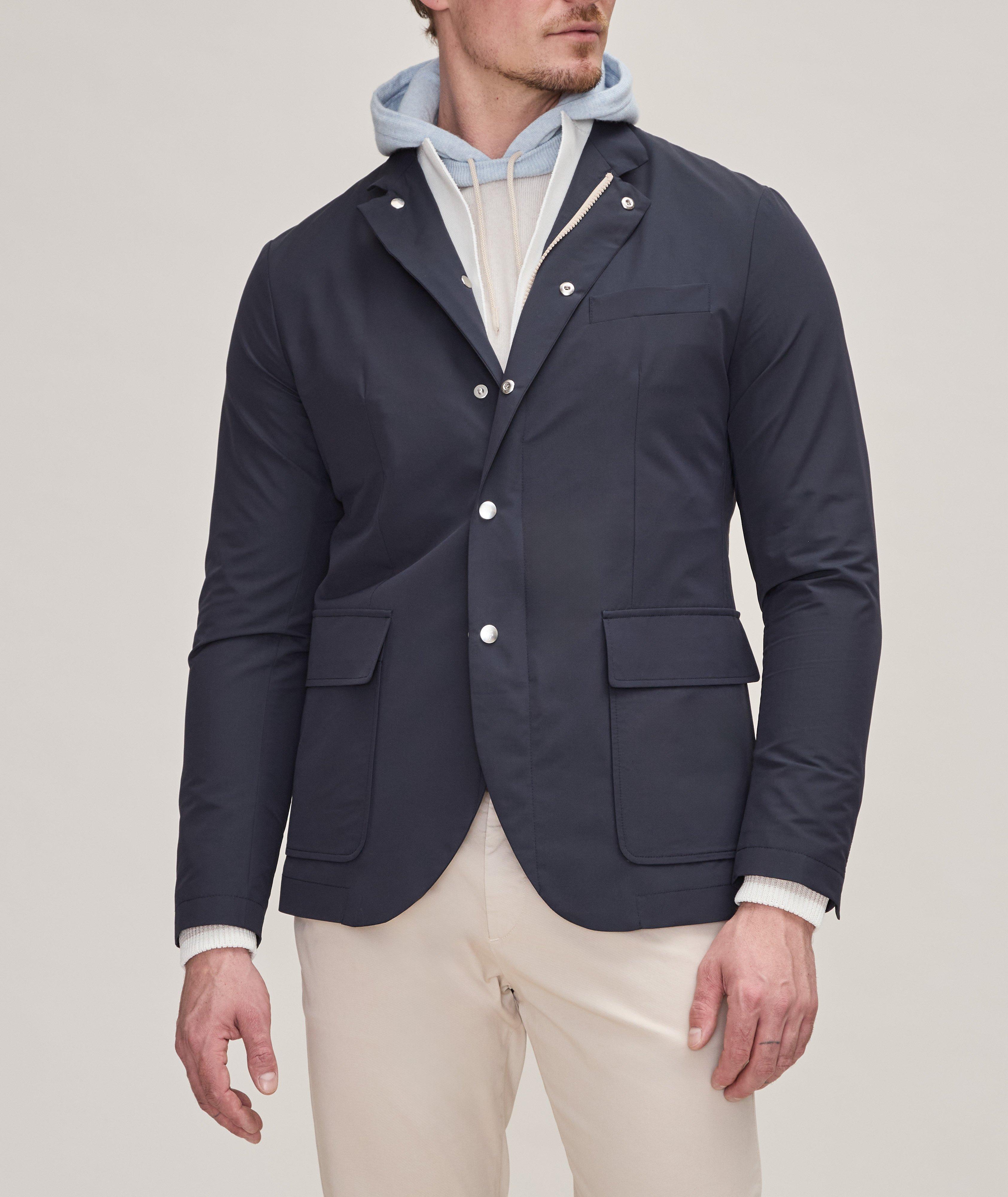 Blouson de style utilitaire en lainage, collection platine image 5