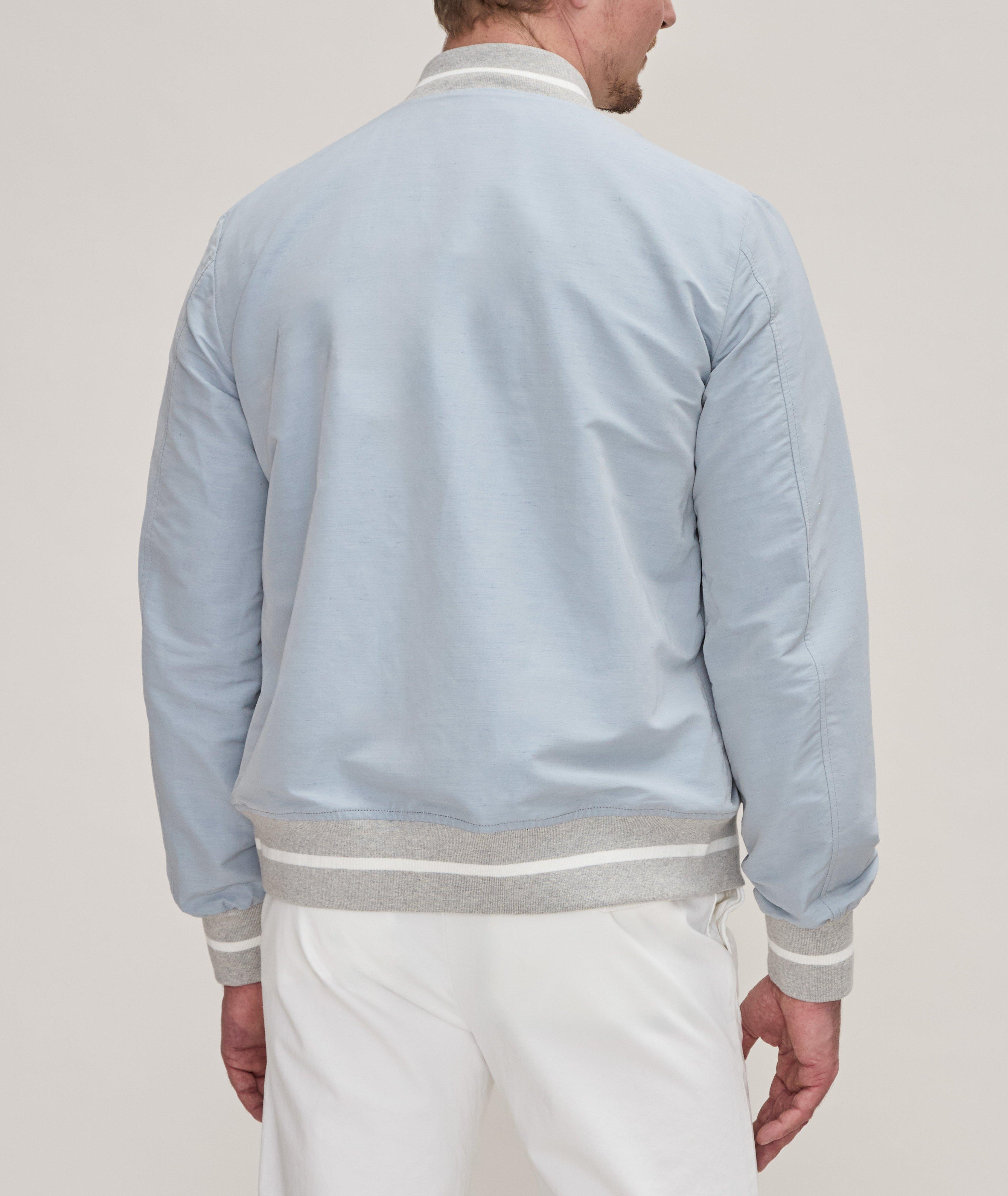 Linen-Polyamide Bomber image 2