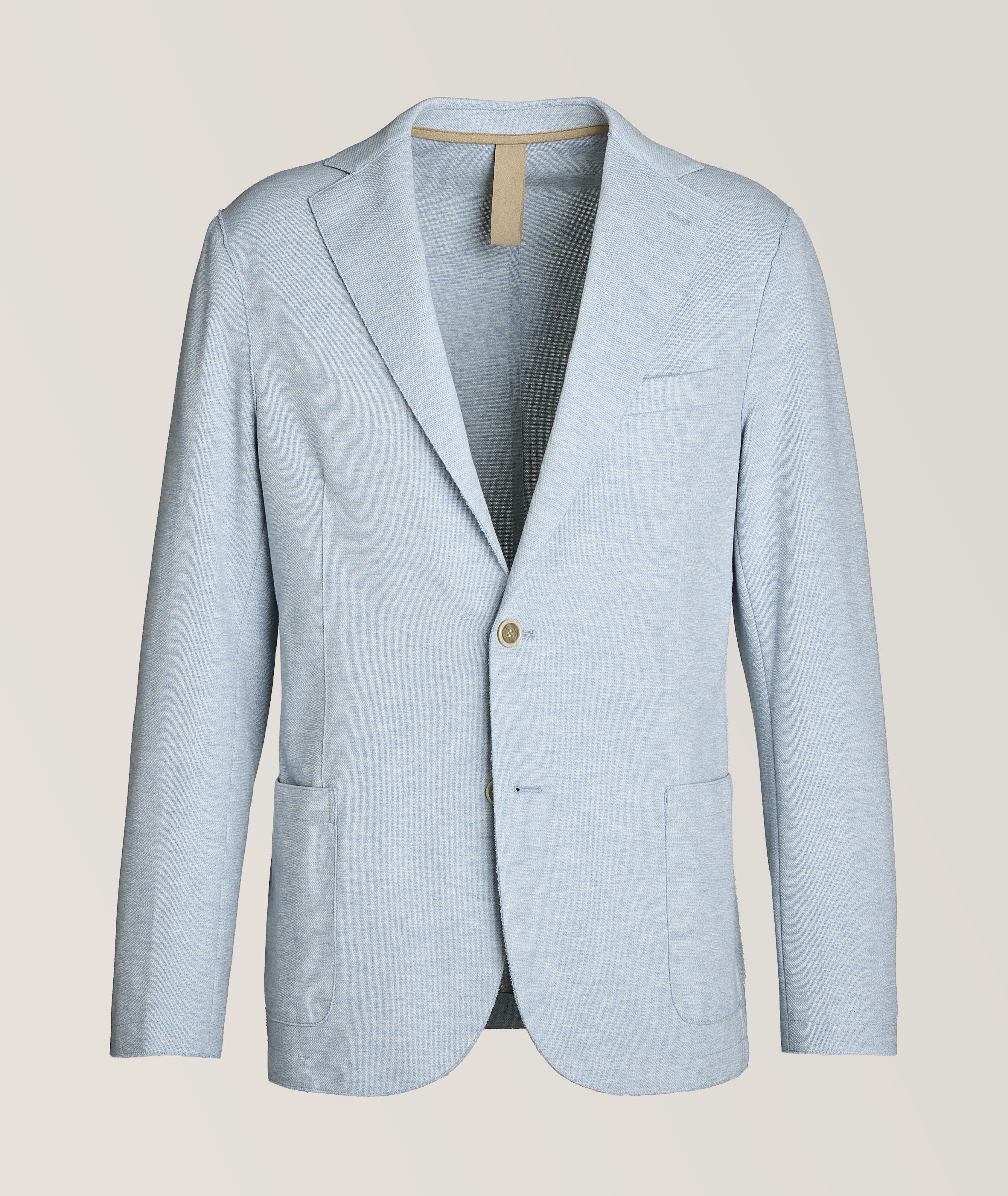 Mélange Stretch-Cotton Sport Jacket