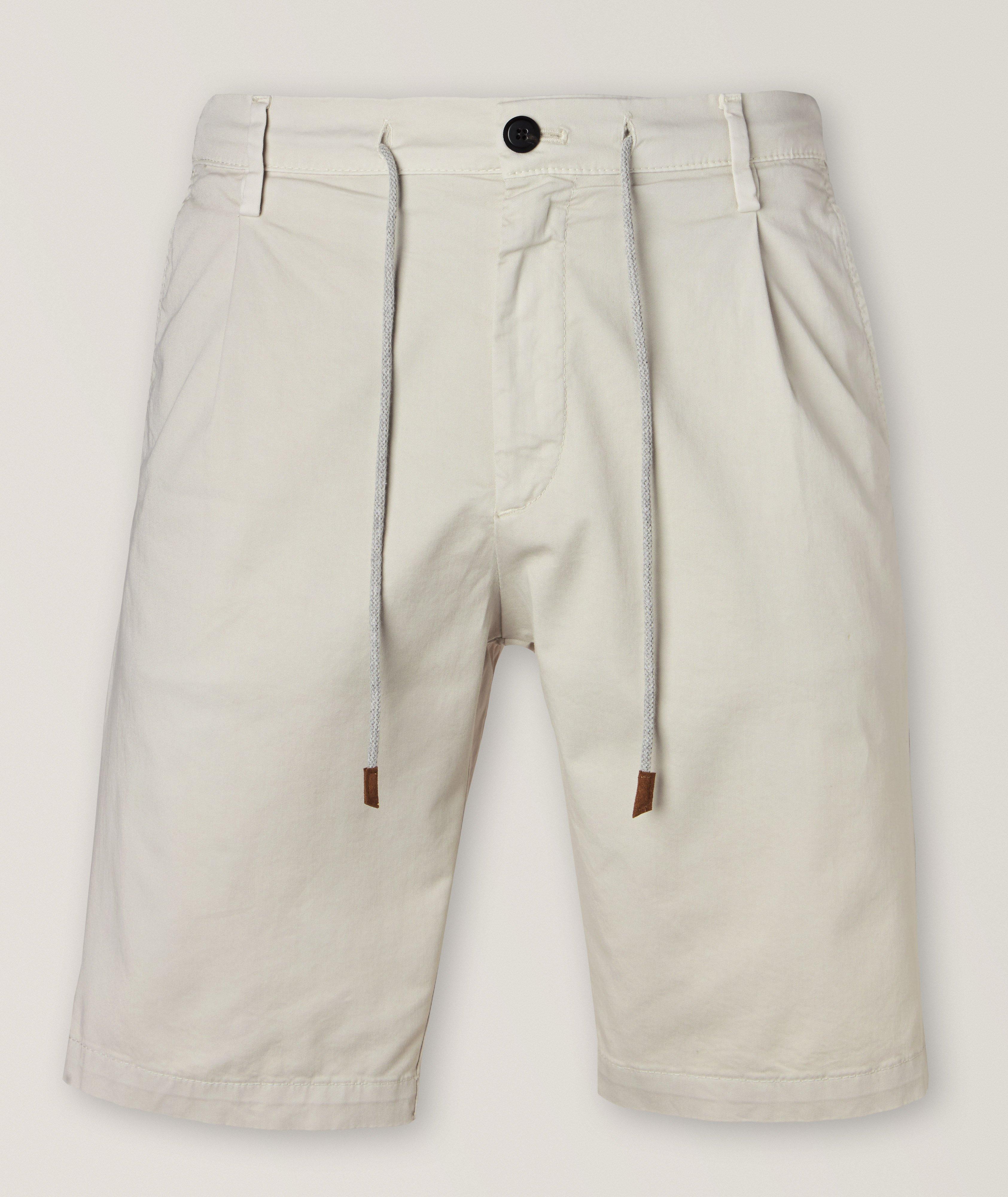 Stretch-Cotton Shorts image 0