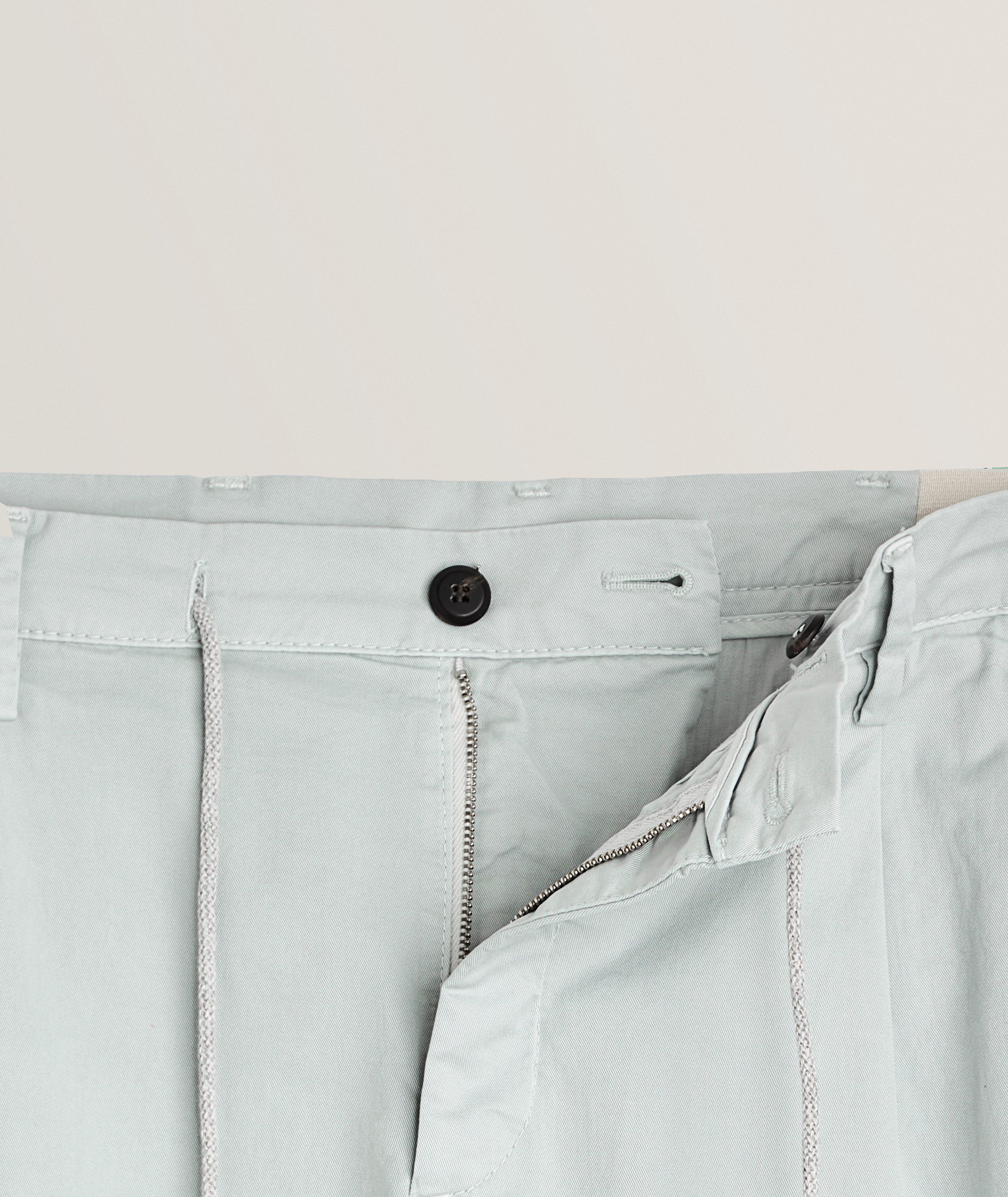 Pantalon sport en coton extensible à cordon image 1