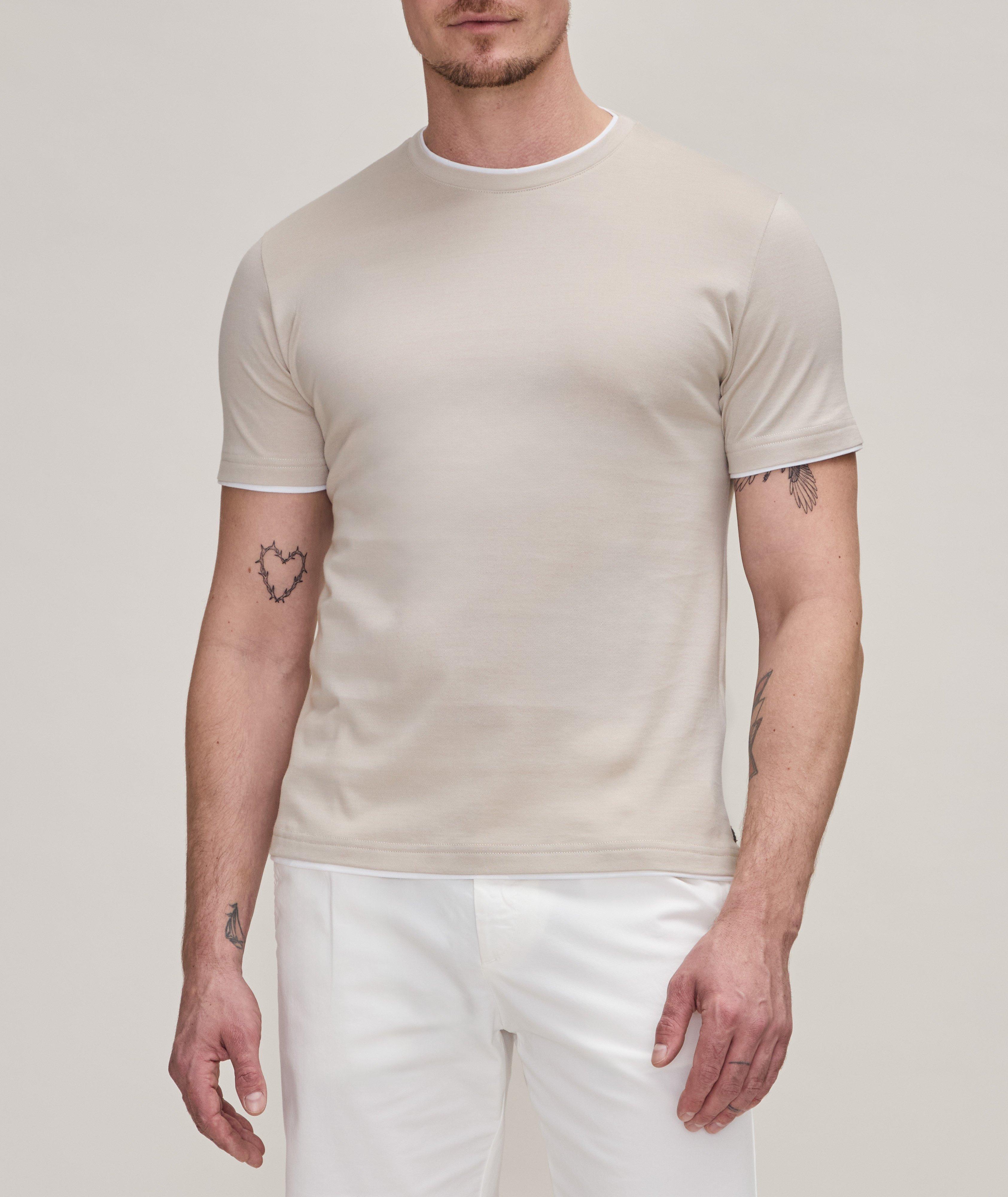 T-shirt en coton, collection platine image 1
