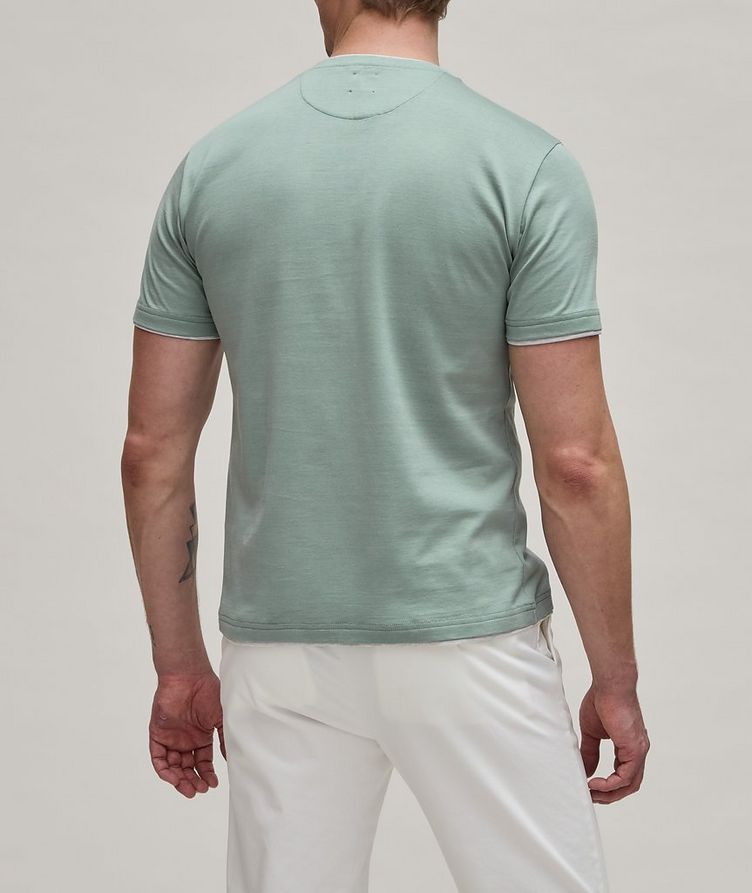 Mock Layer Cotton T-Shirt  image 2