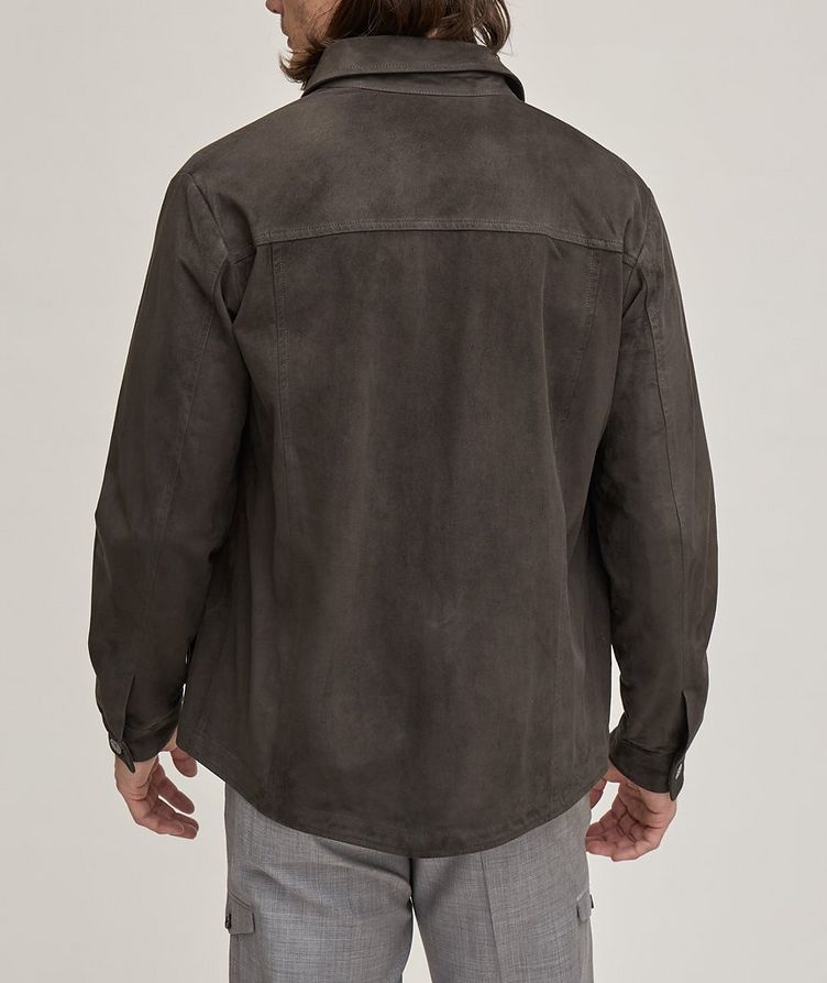 Brera Suede-Leather Overshirt image 2