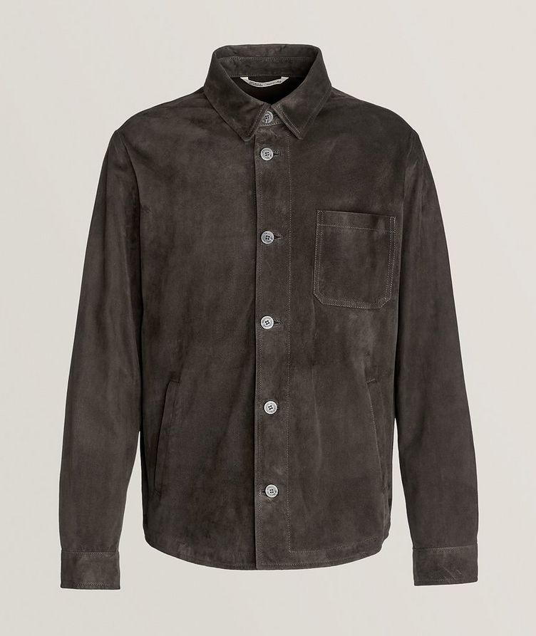 Brera Suede-Leather Overshirt image 0