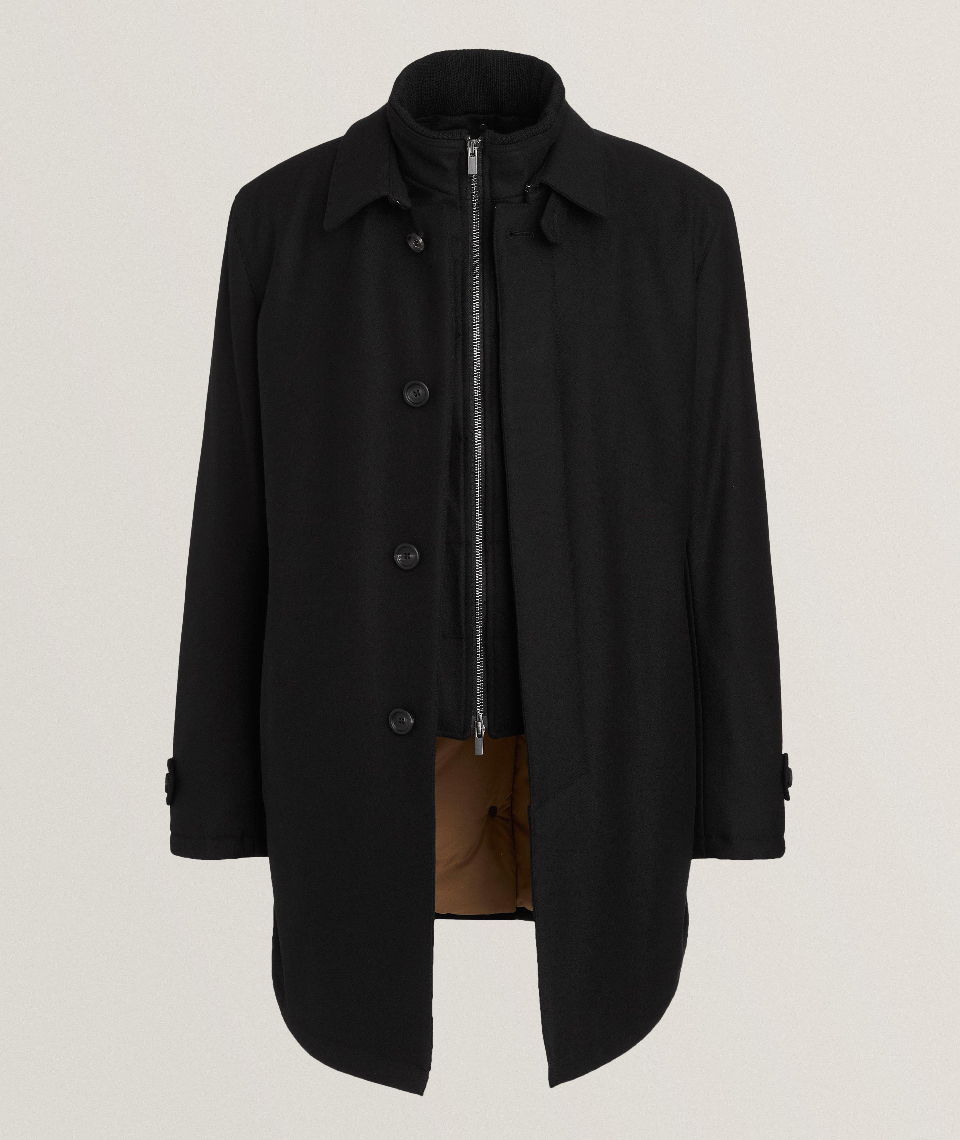 Vittorio Stretch-Wool Coat image 0