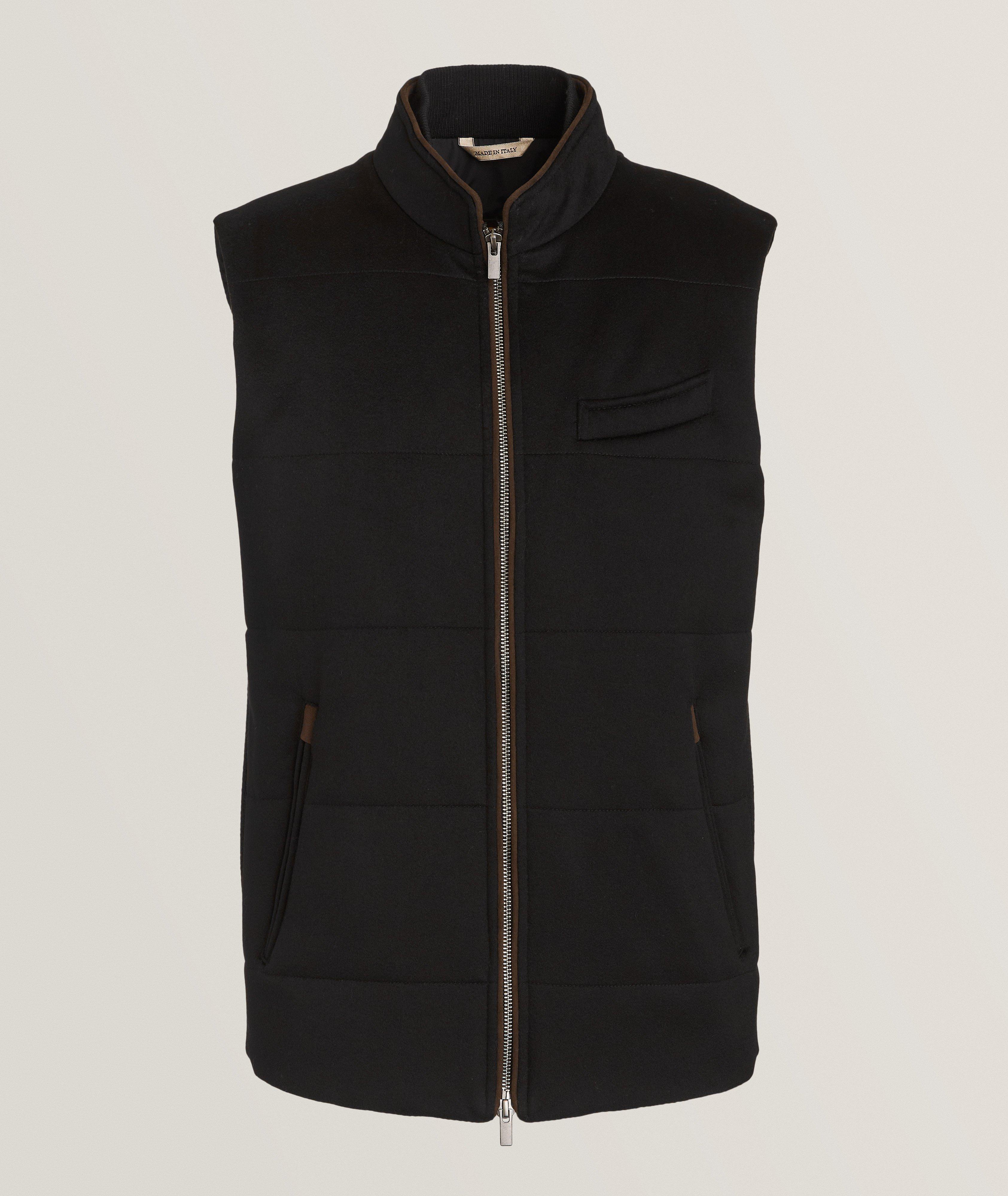 Montalto Quilted Cashmere Vest  image 0