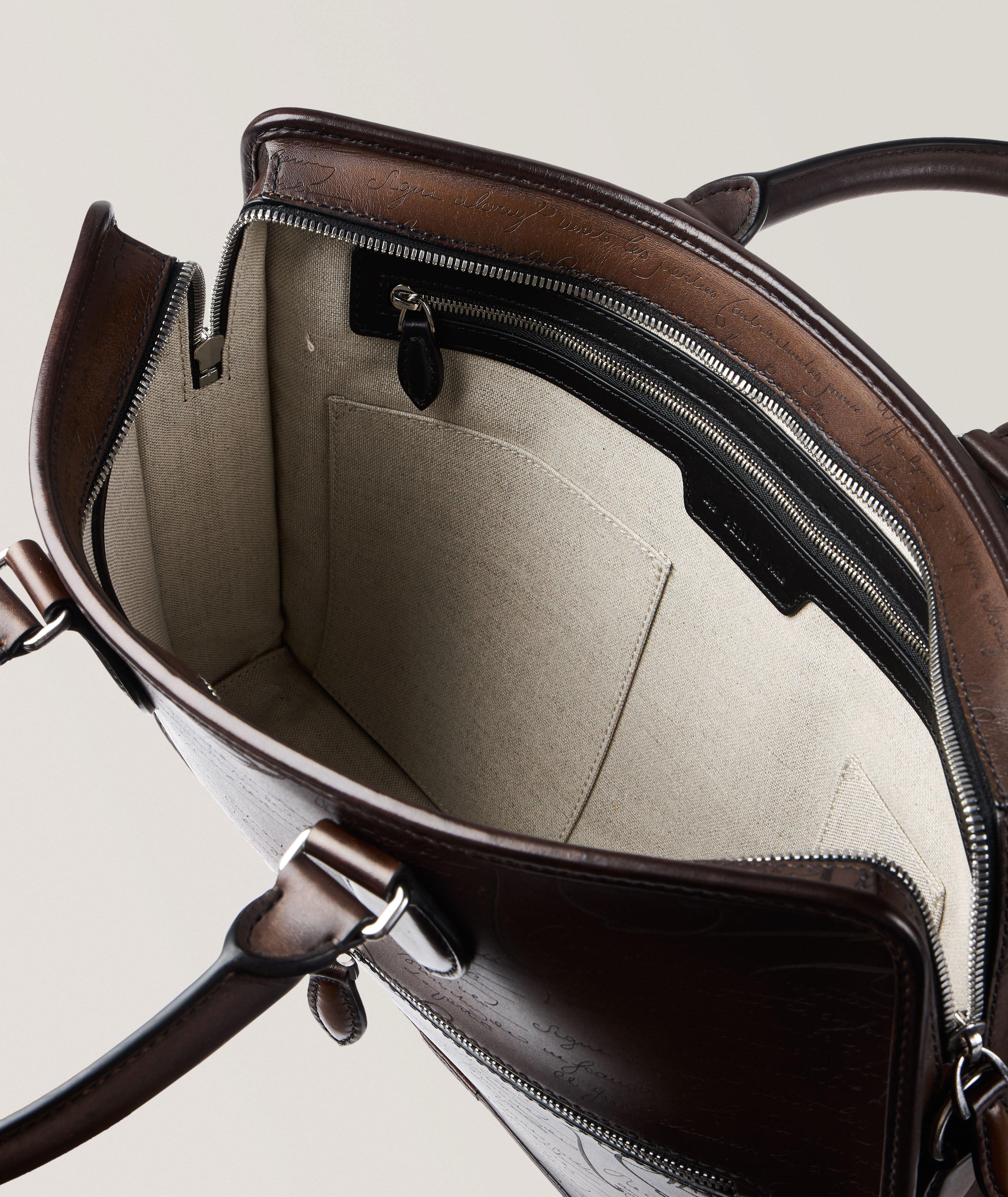 Un Jour Mini Scritto Leather Briefcase image 2