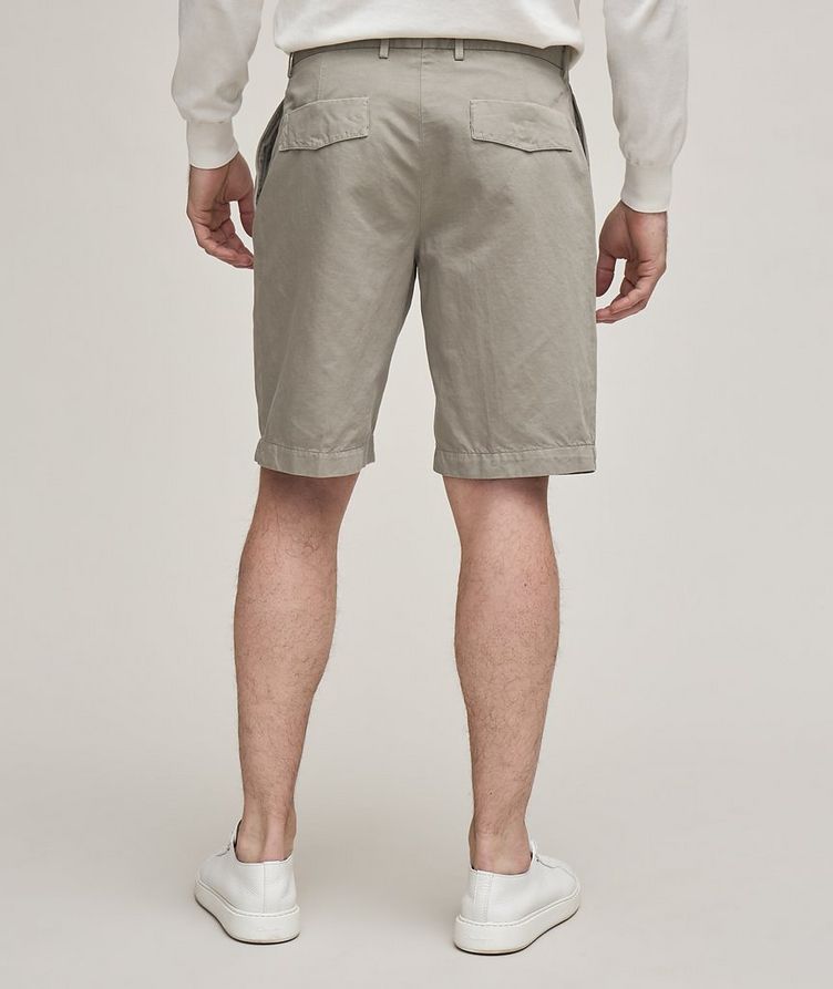 Cotton-Linen Chino Shorts image 2