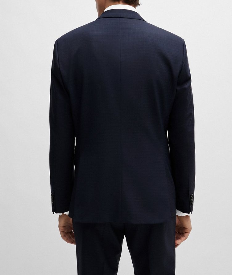 Patterned Stretch-Wool Suit  image 2