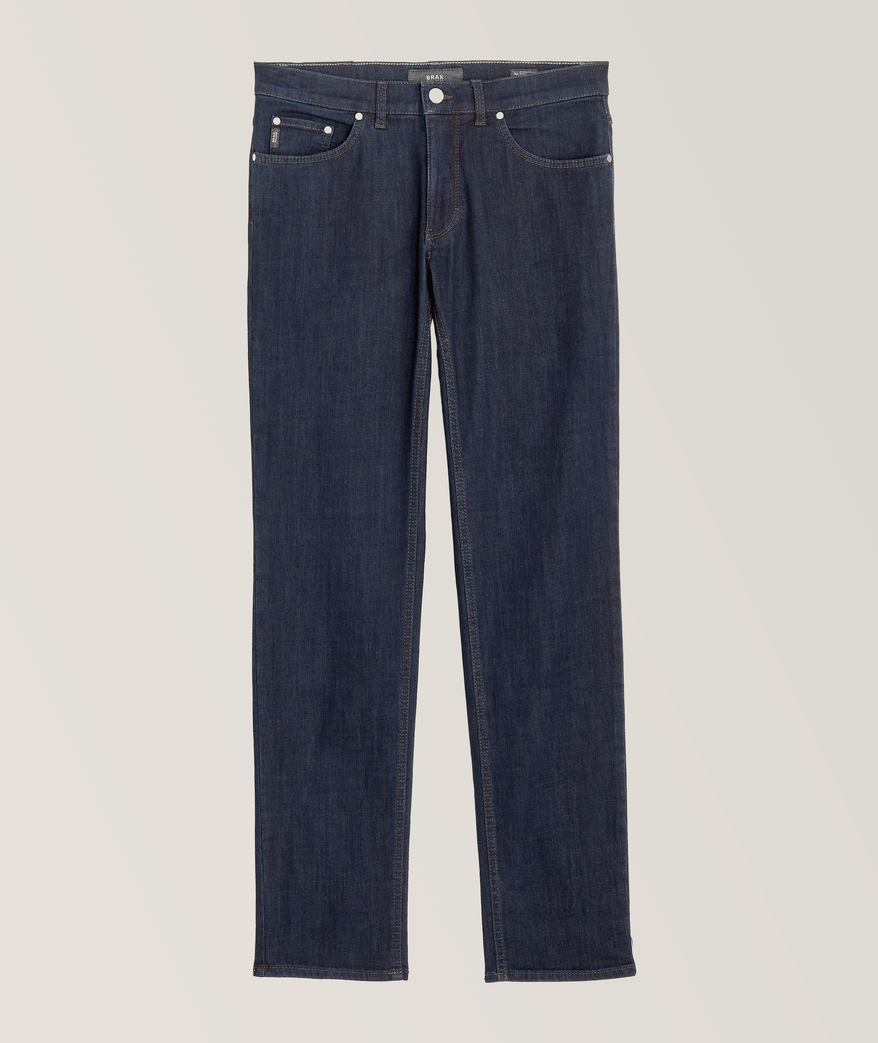 Cooper Straight Fit Stretch-Cotton Blend Jeans