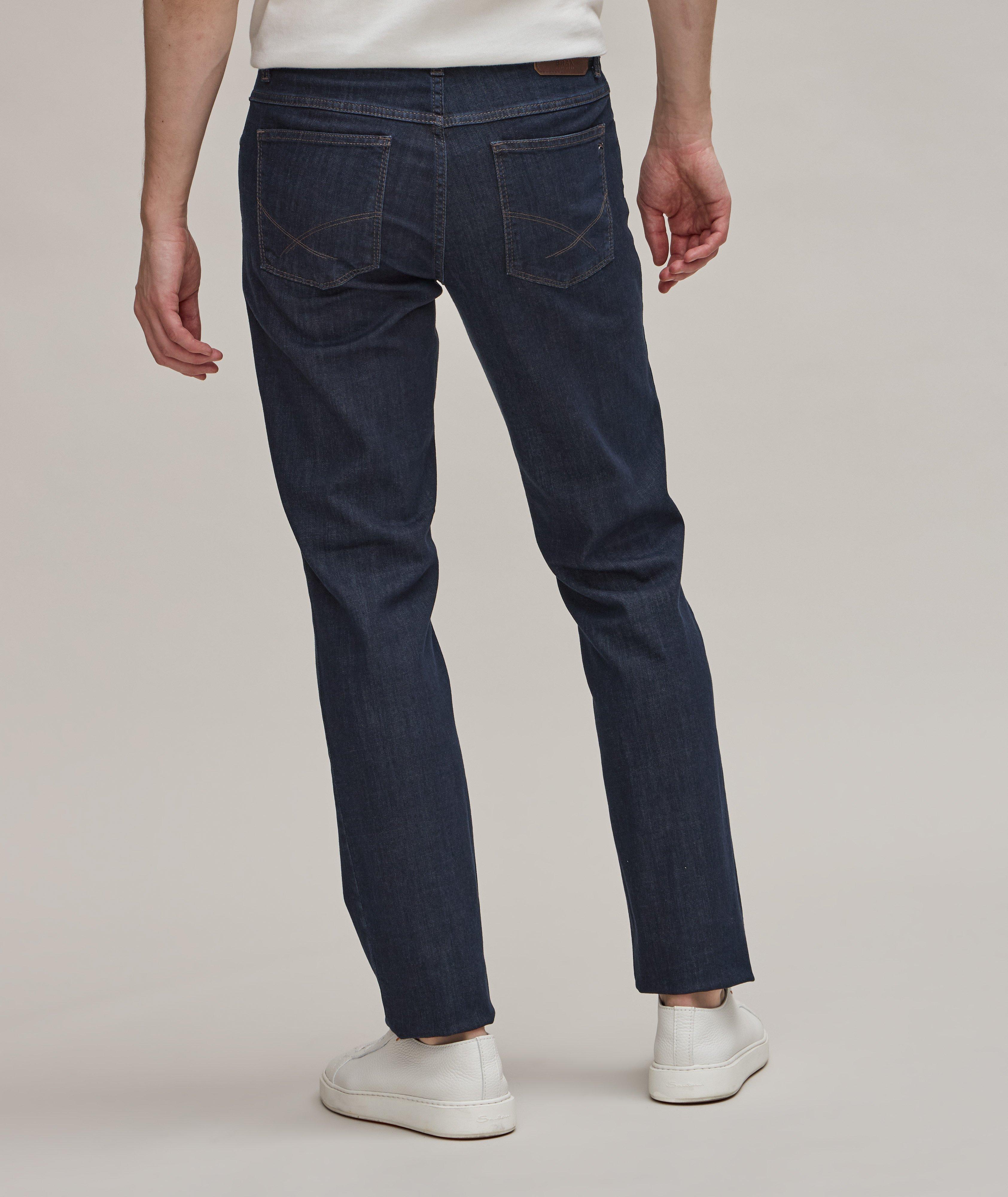 Cooper Straight Fit Stretch-Cotton Blend Jeans