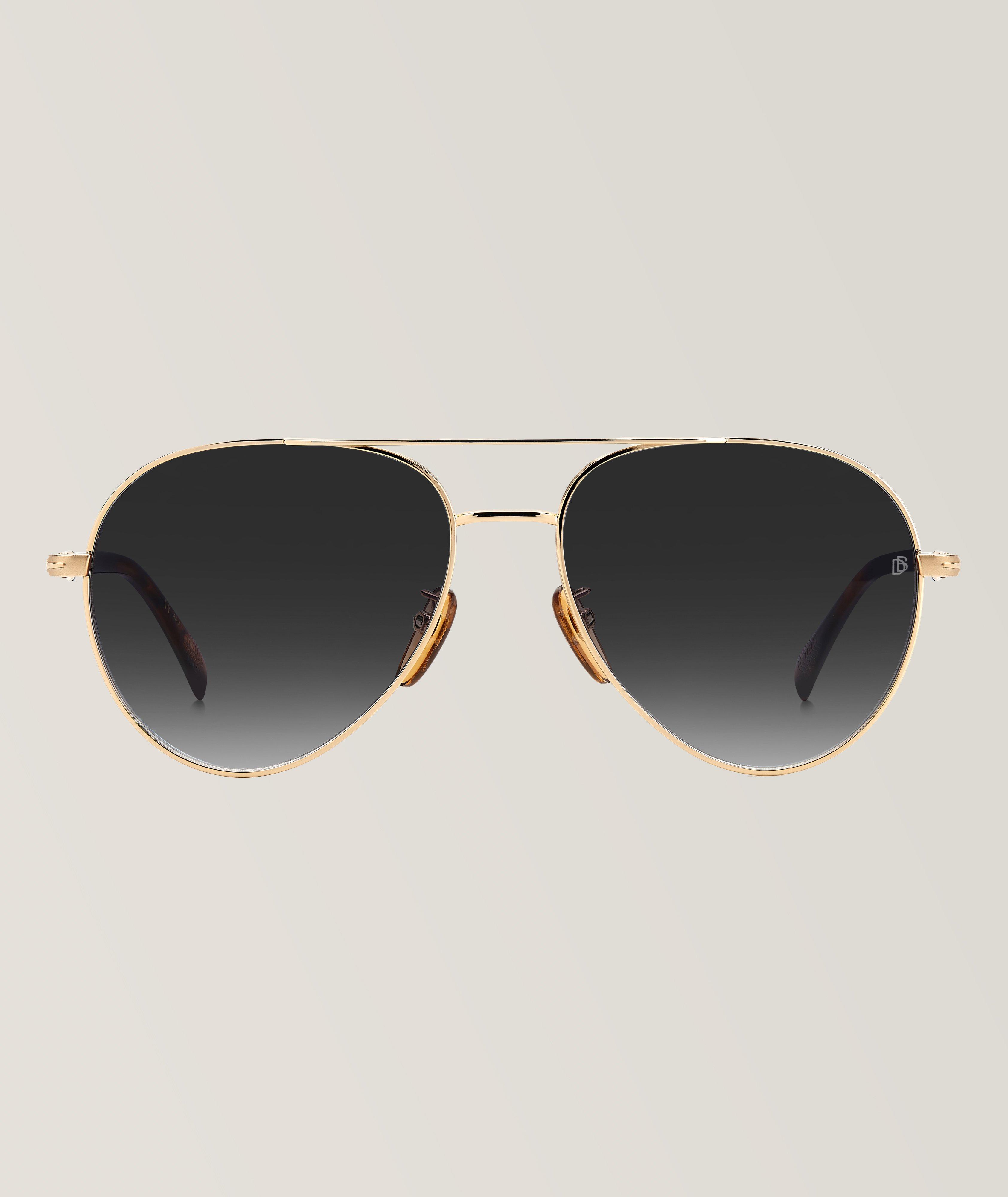 Horn Aviator Sunglasses image 2