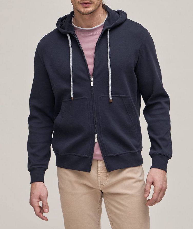 Full-Zip Hooded Sweater image 1