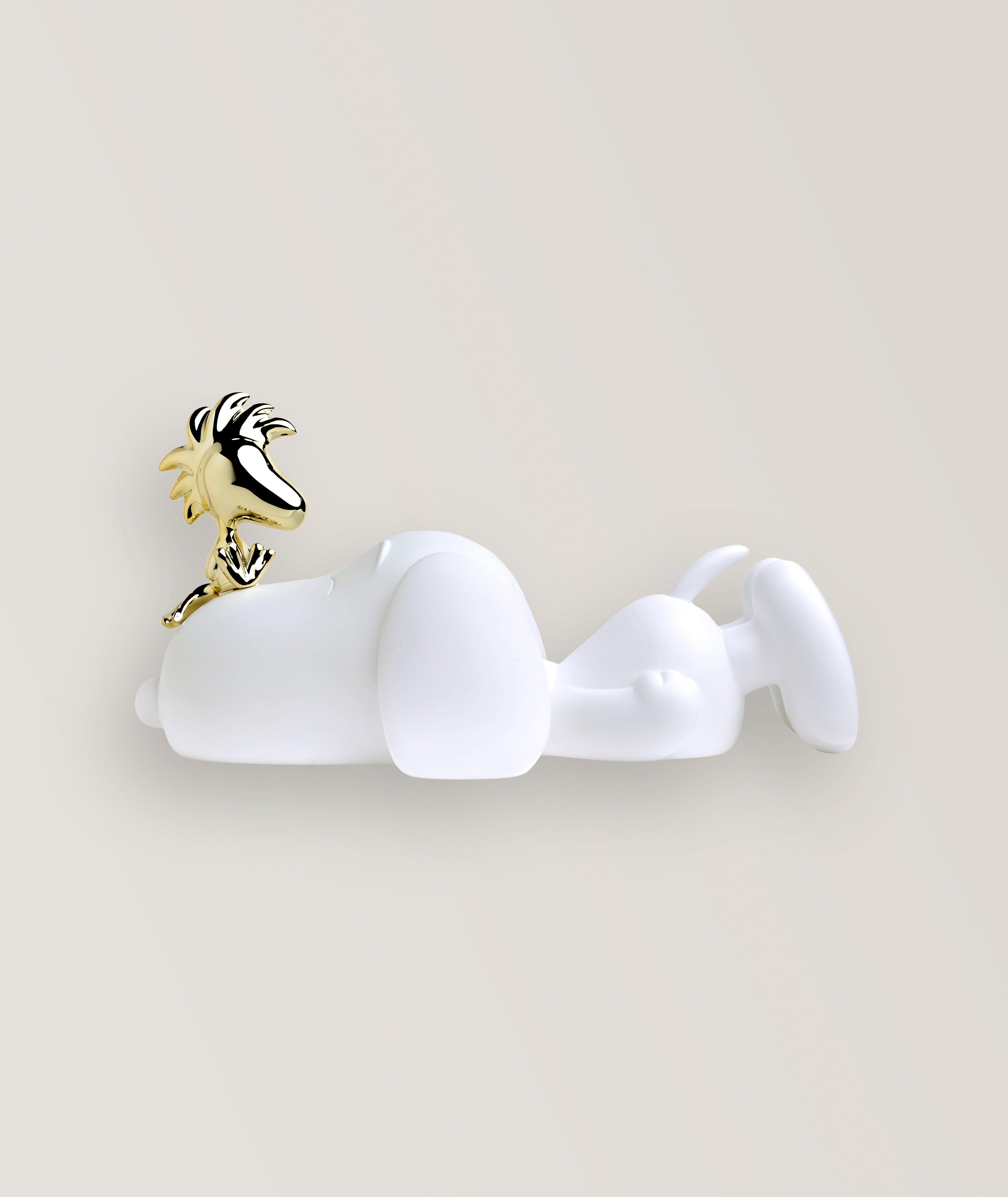 Peanuts Collection Snoopy & Woodstock Bicolour Resin Sculpture image 0