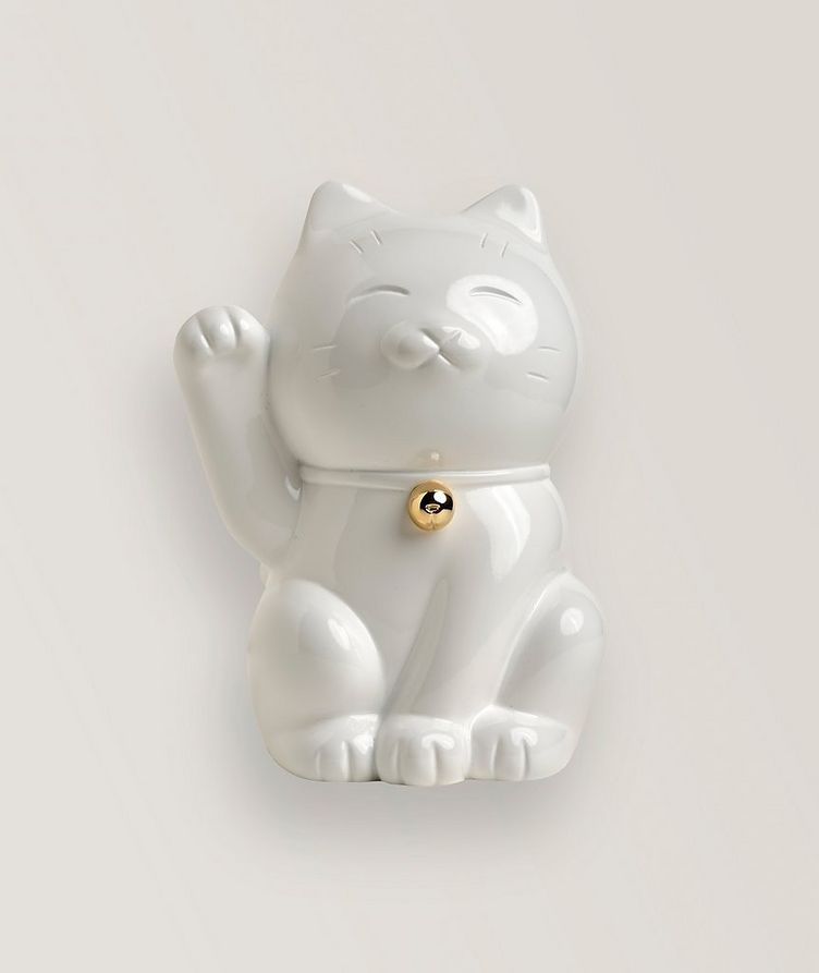 Figurine de chat porte-bonheur image 0