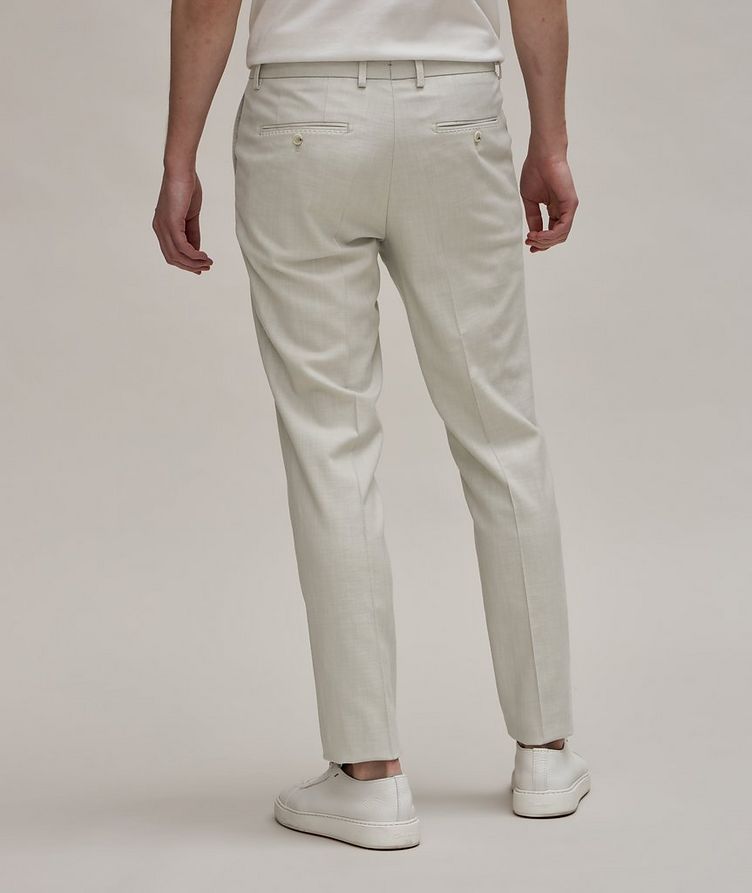 Pantalon en coton extensible à petit motif image 3
