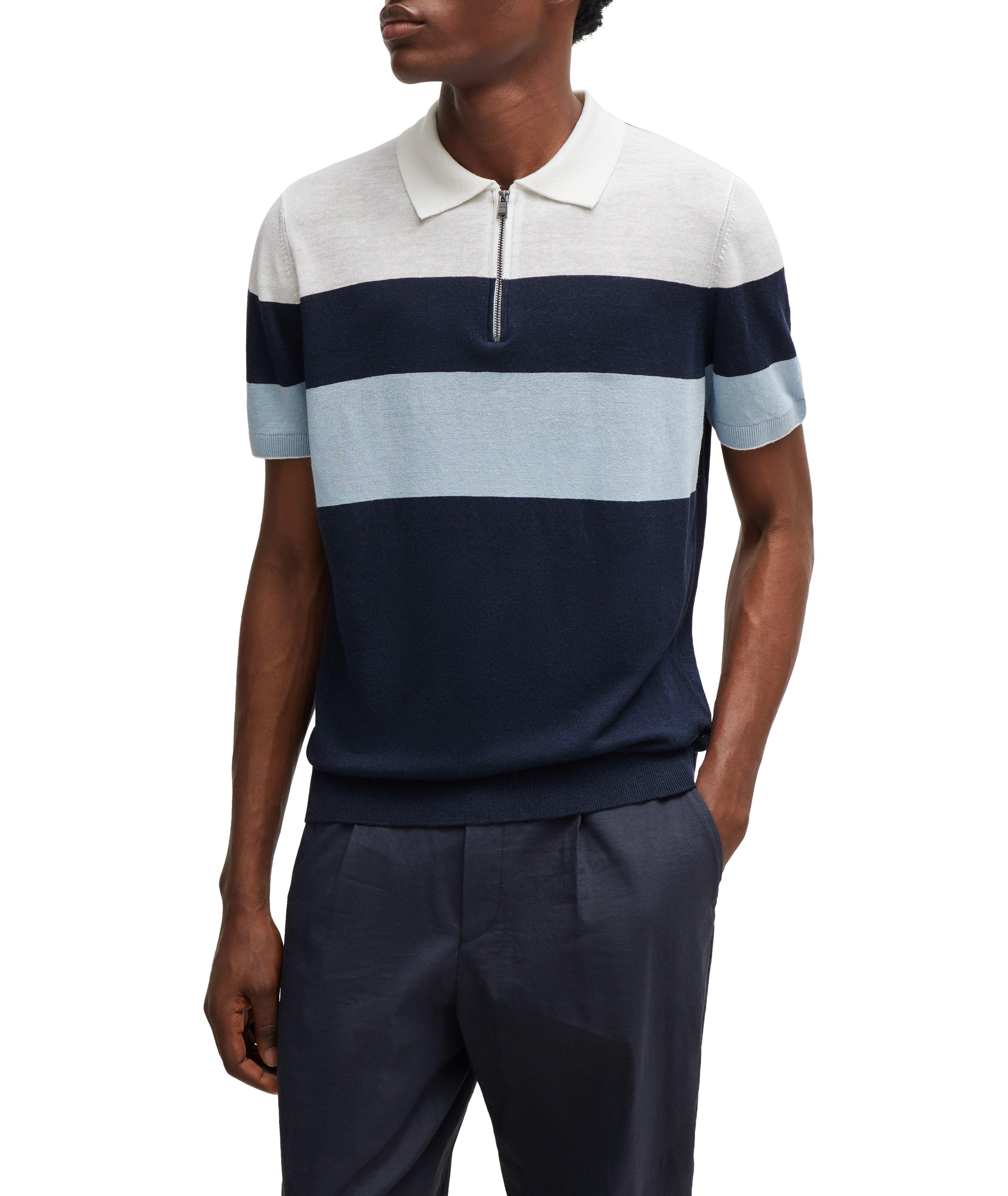 Trieste Linen-Blend Polo  image 1