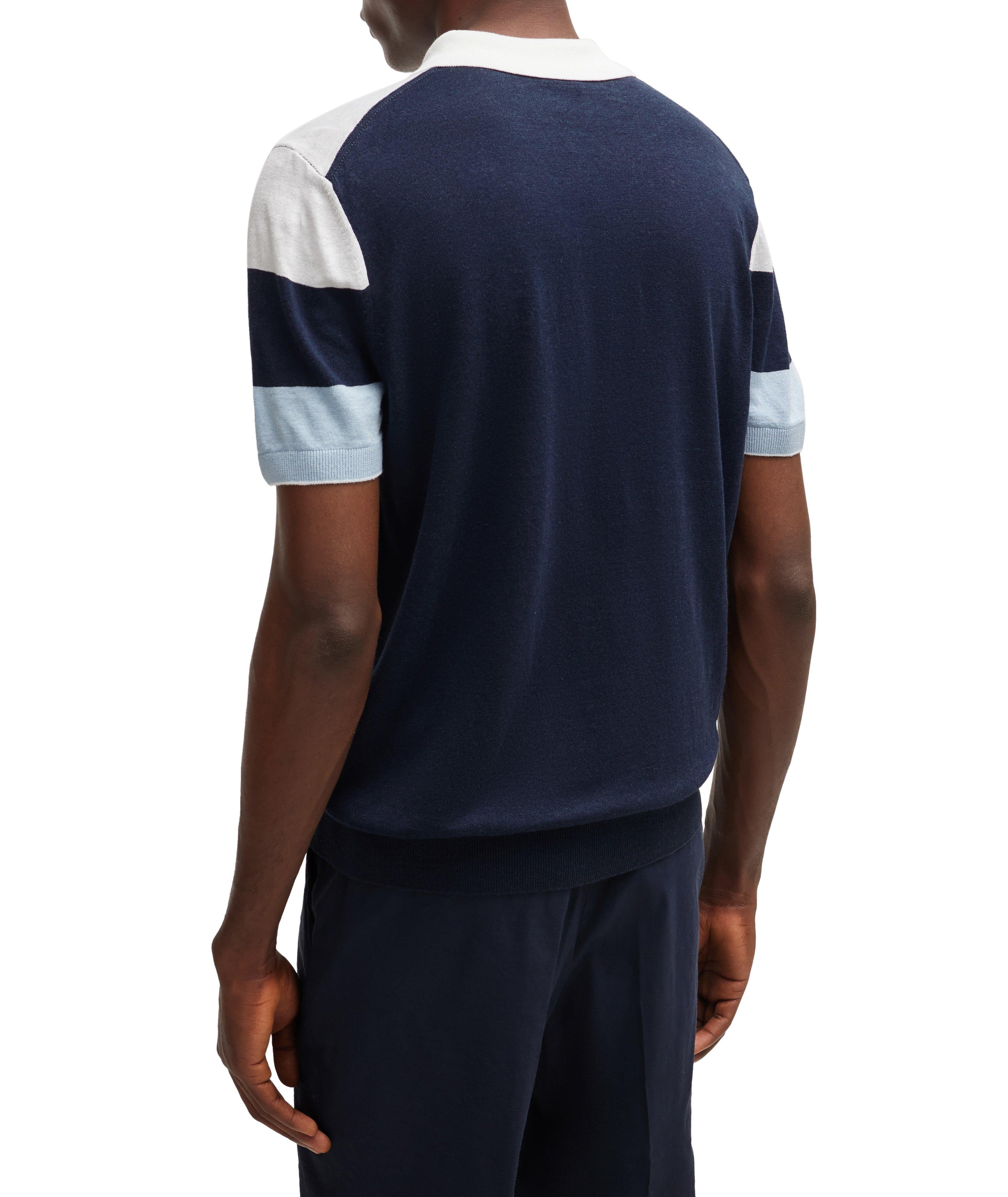 Trieste Linen-Blend Polo  image 2