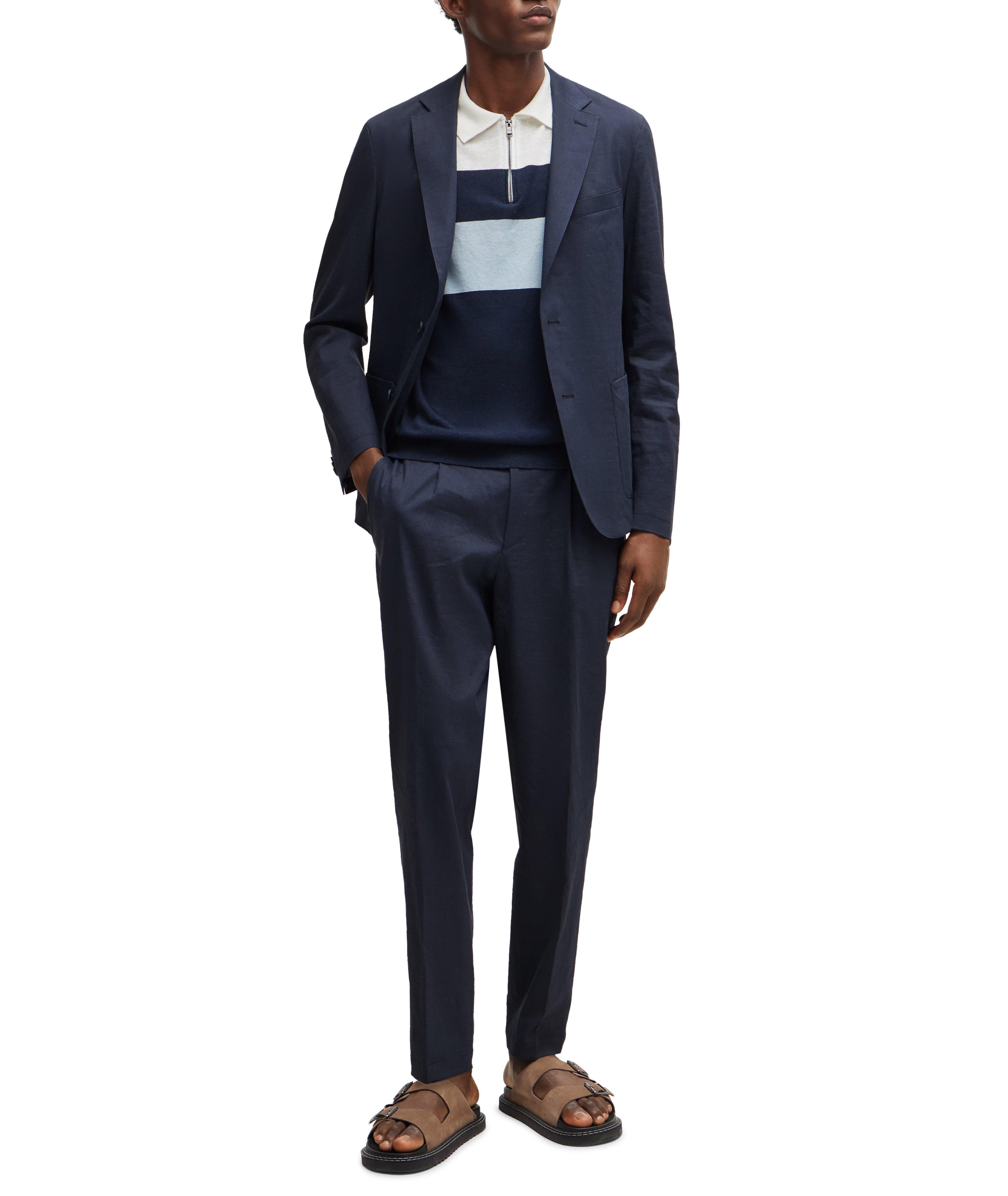 Trieste Linen-Blend Polo  image 4