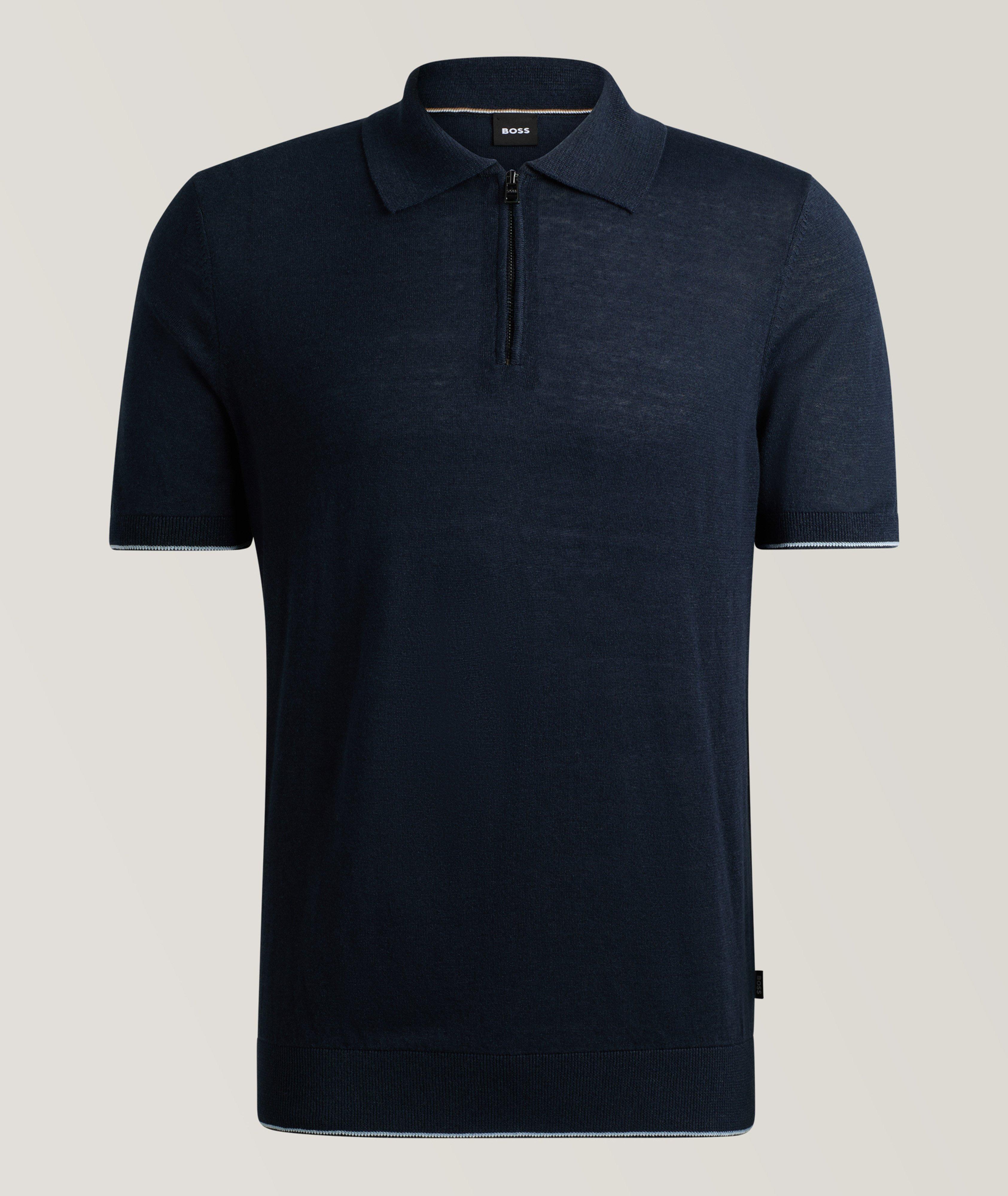 Trieste Linen-Blend Polo image 0