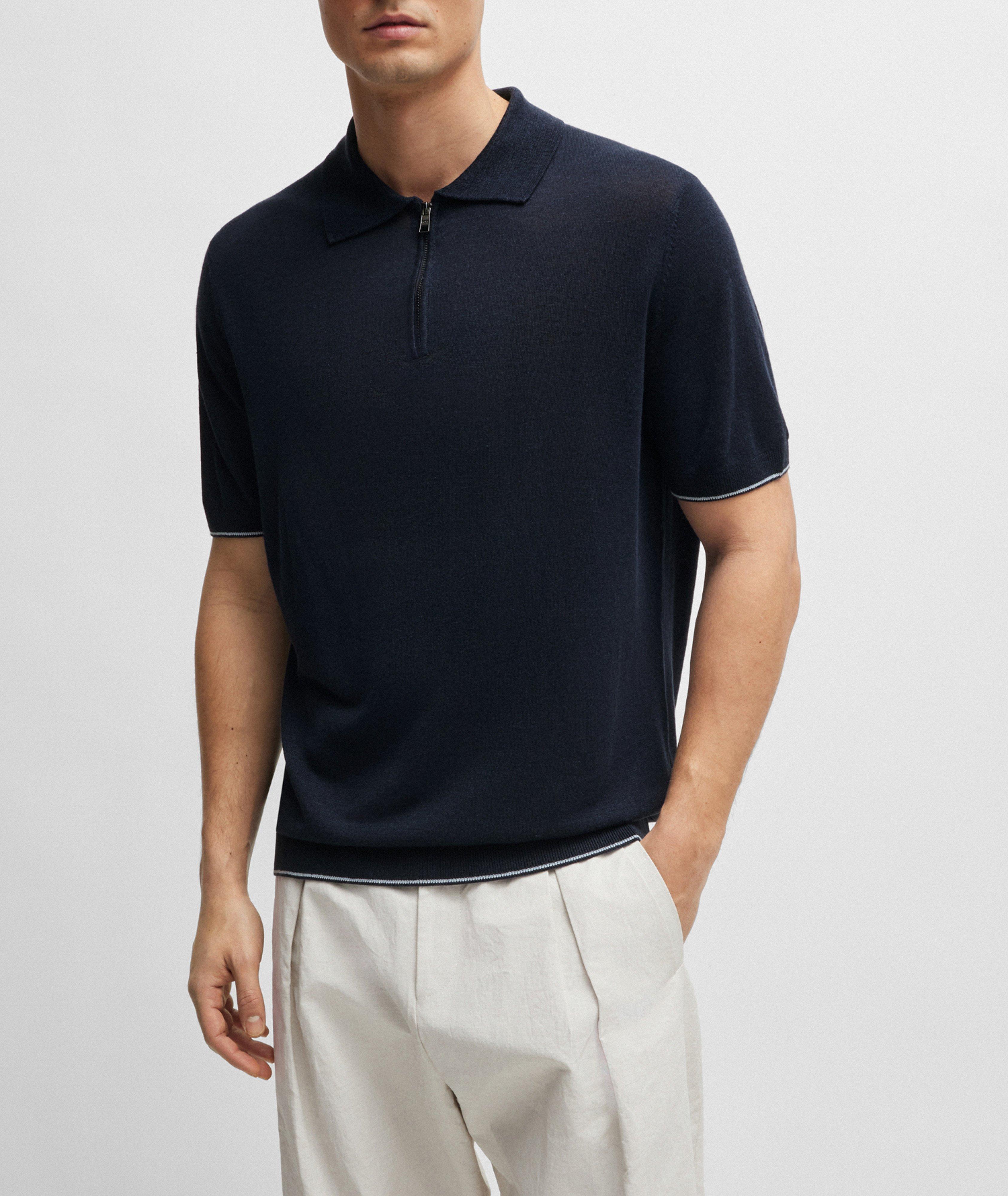 Trieste Linen-Blend Polo image 1