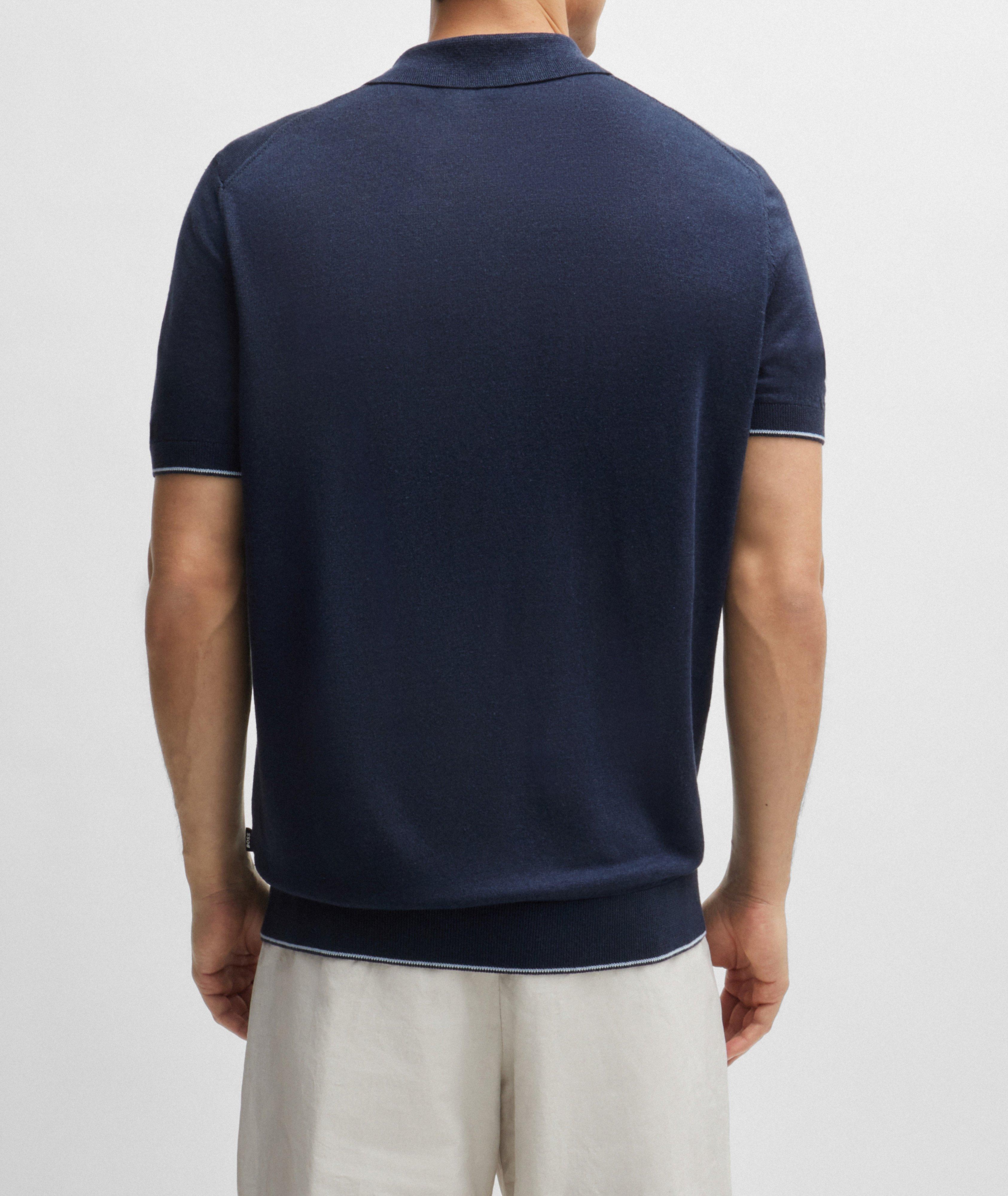 Trieste Linen-Blend Polo image 2