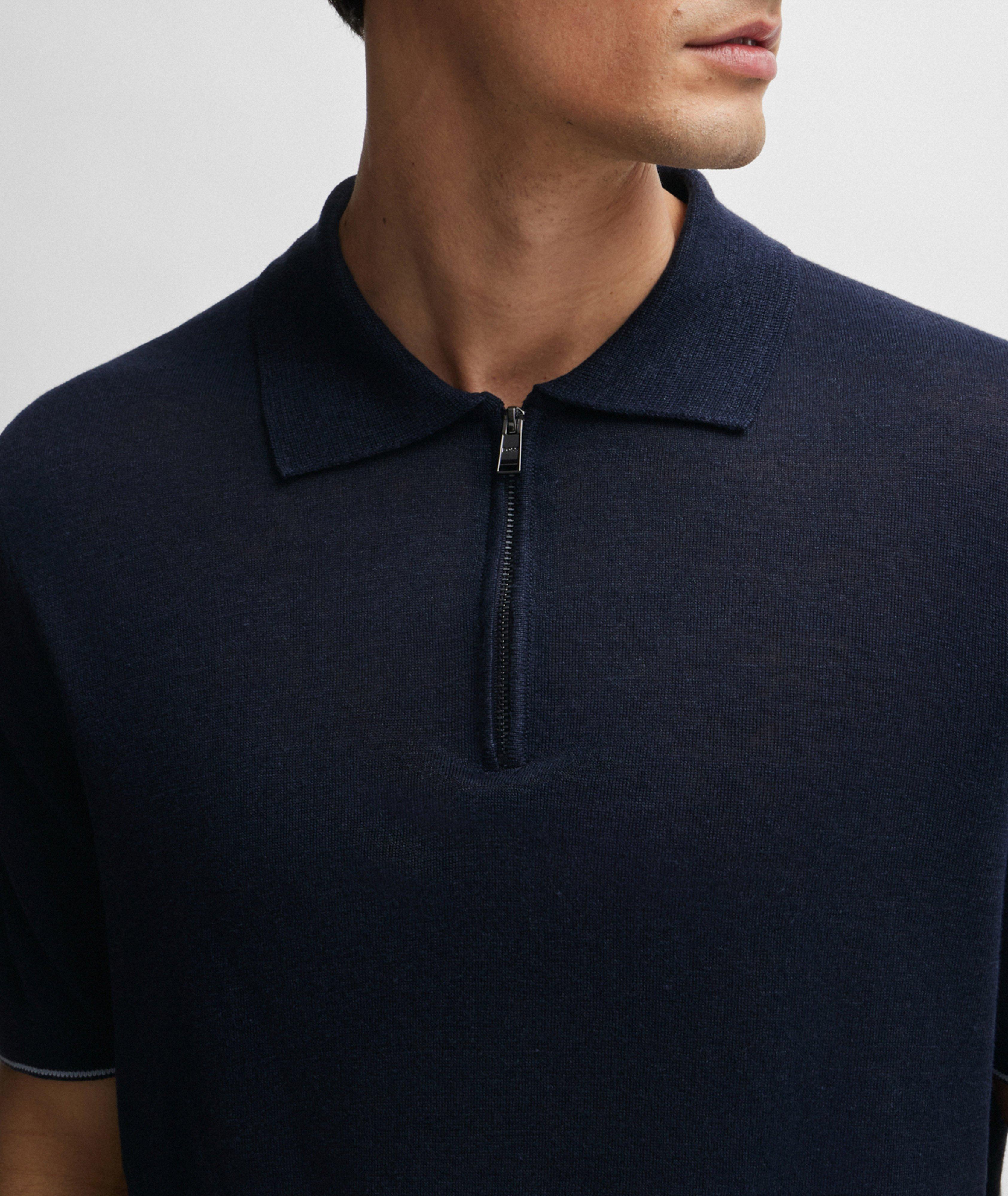 Trieste Linen-Blend Polo image 3