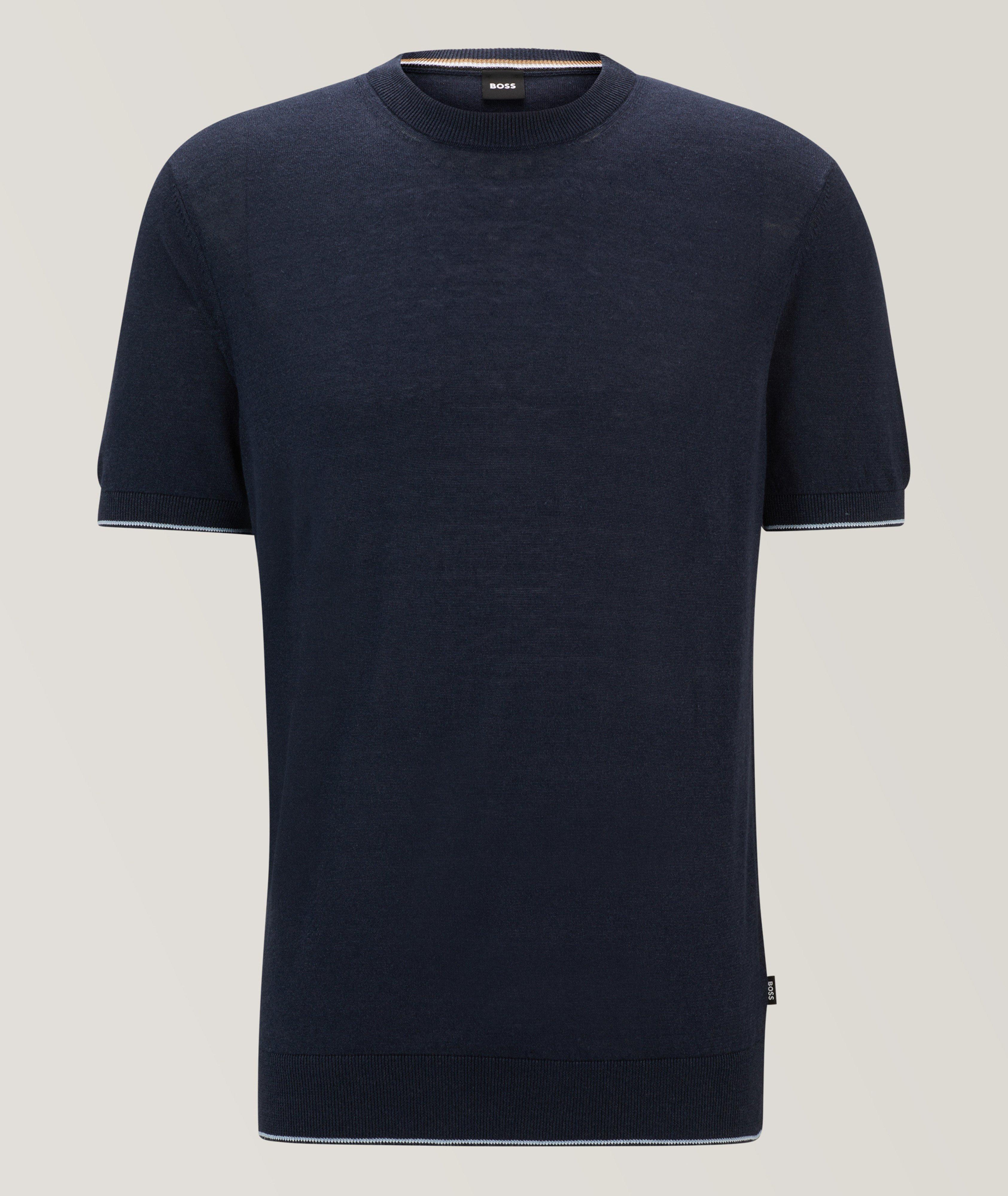 Tramonte Linen-Blend T-Shirt image 0
