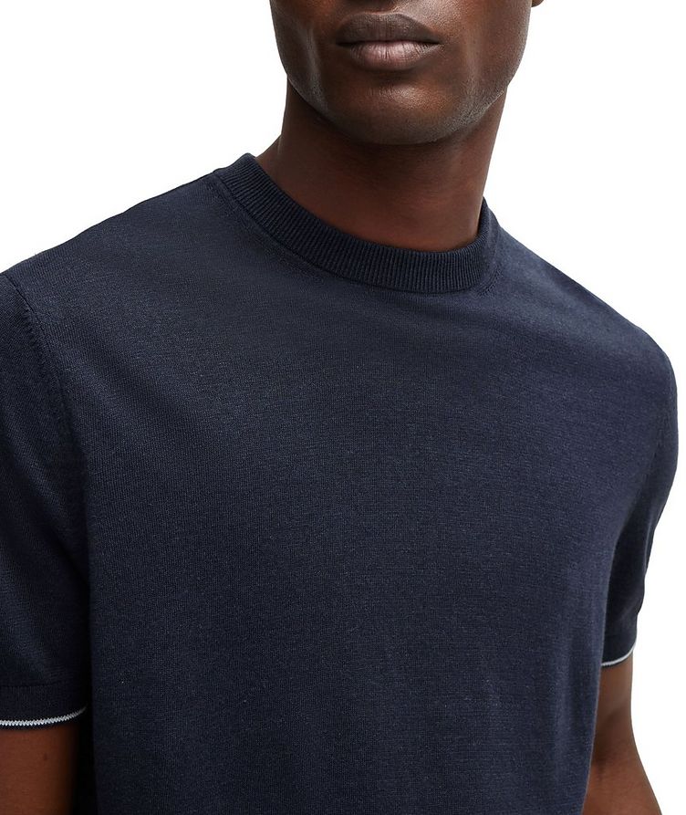 Tramonte Linen-Blend T-Shirt image 3