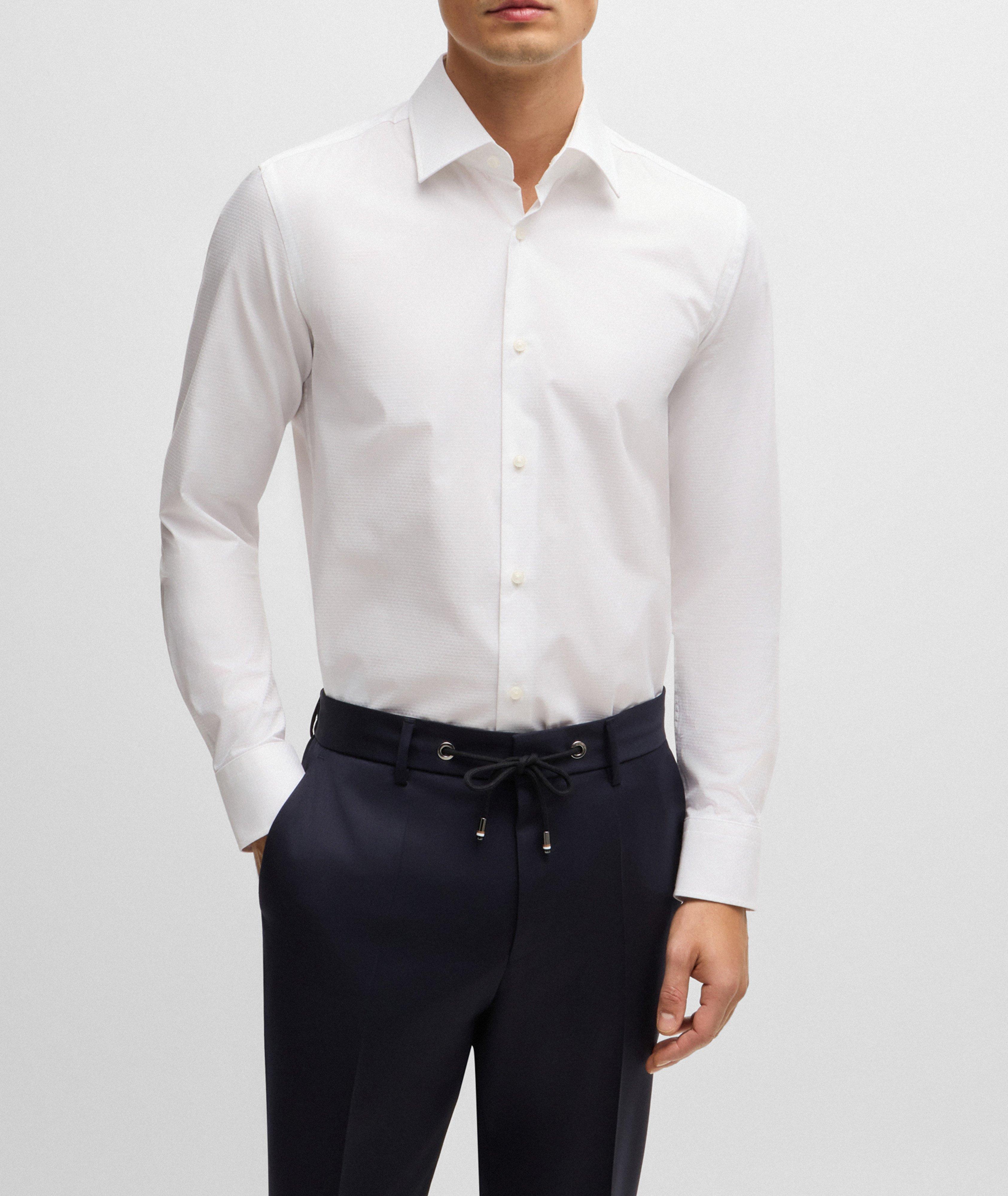 Chemise habillée Hank en coton extensible image 1