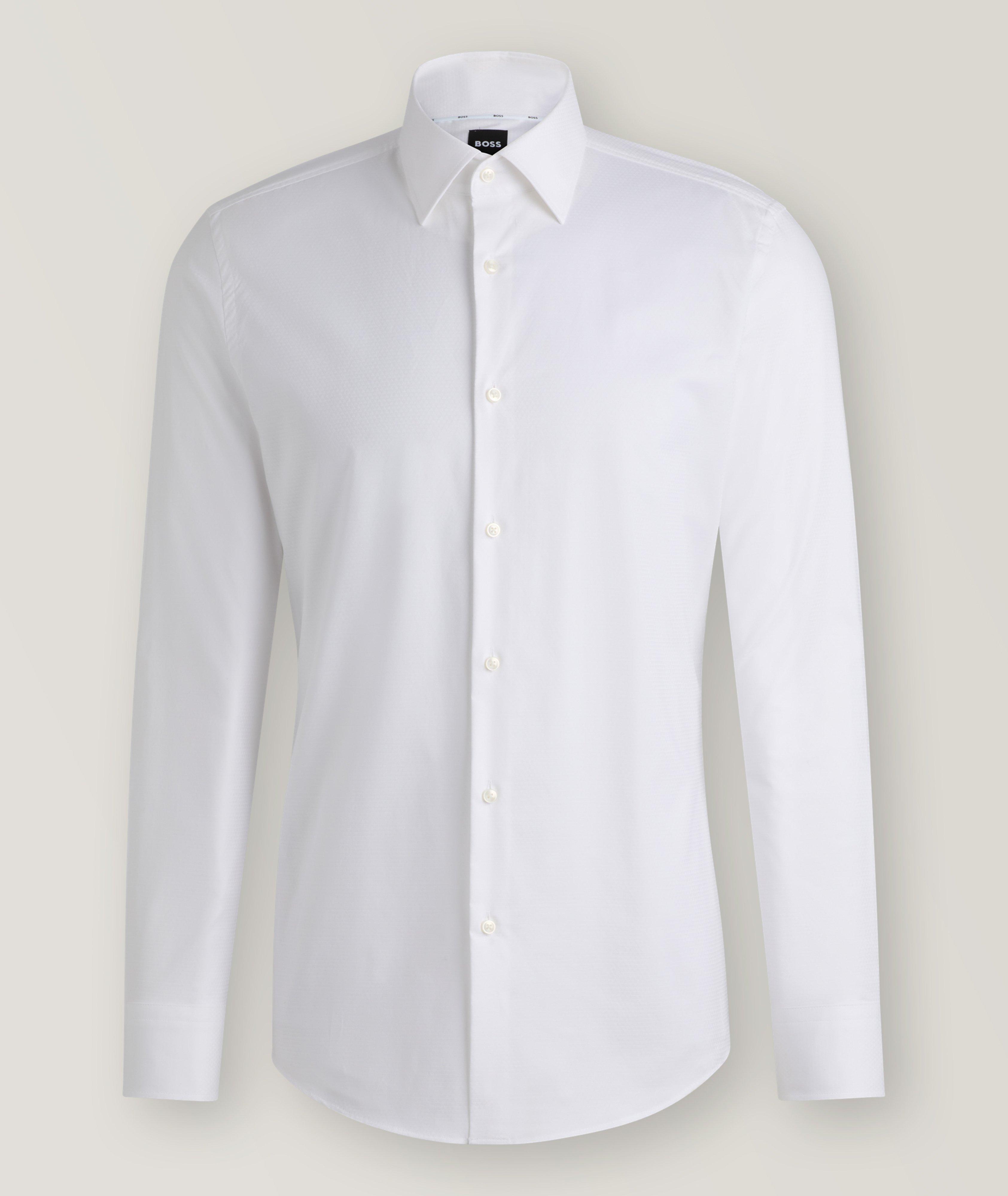 Chemise habillée Hank en coton extensible image 0