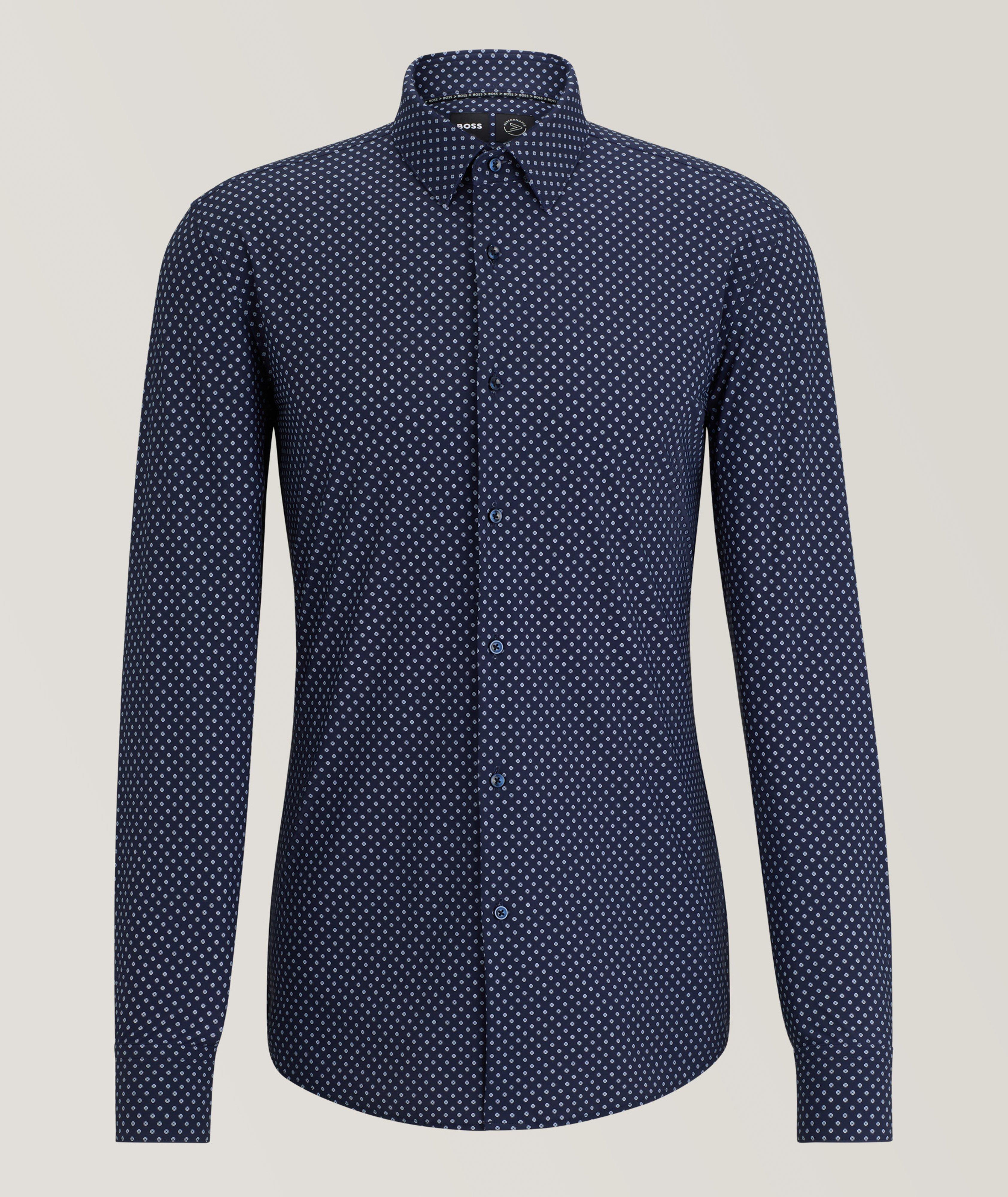 Hank Performance-Stretch Dress Shirt