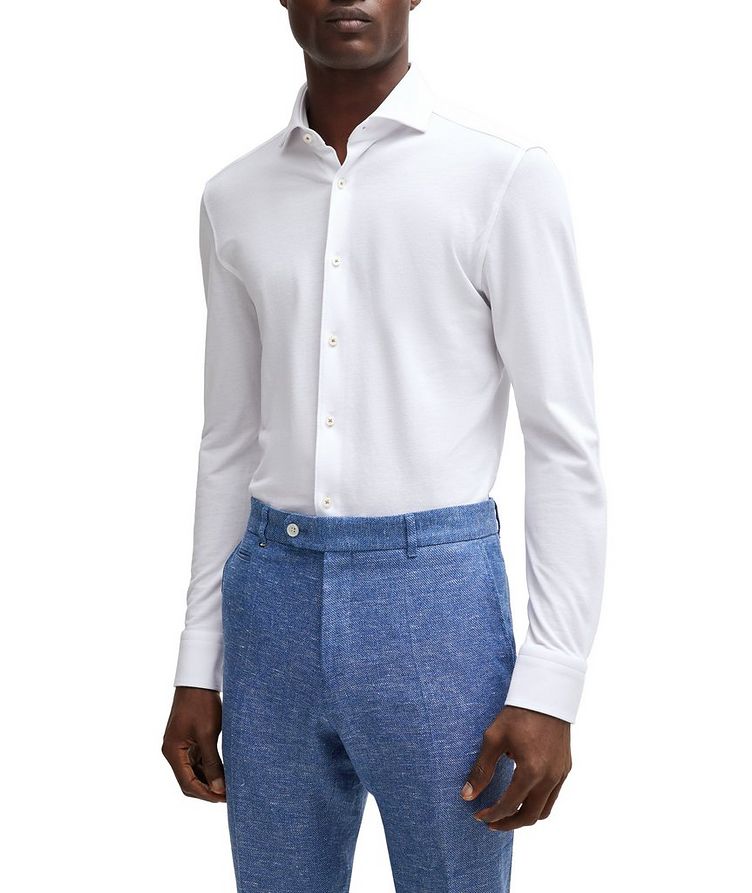 Chemise habillée en jersey de coton image 1