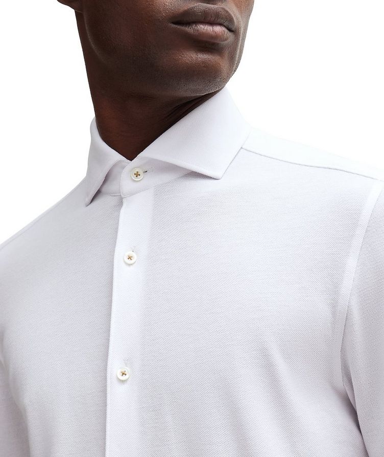 Chemise habillée en jersey de coton image 3