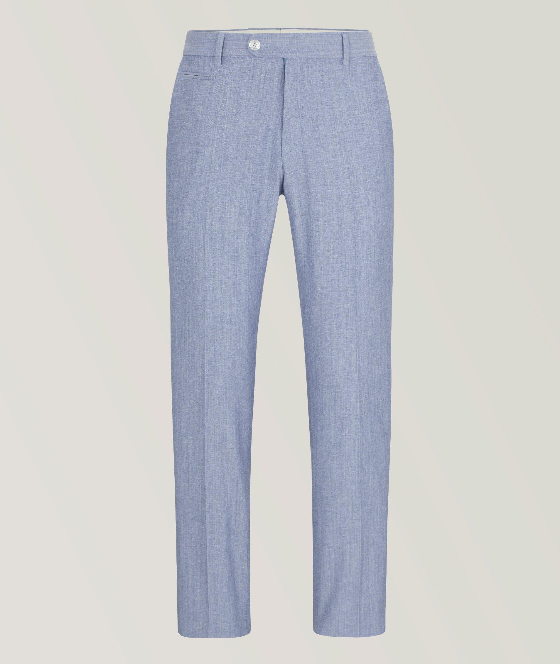 BOSS Pantalon Genius en mélange de coton