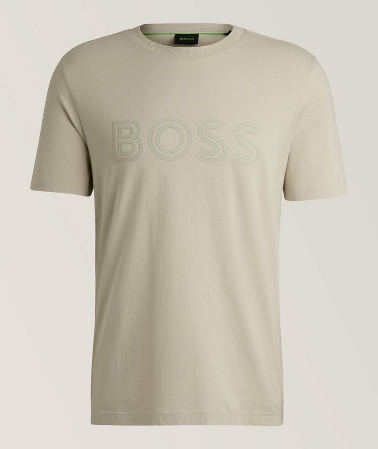 Oversized Logo Cotton-Jersey T-Shirt image 0