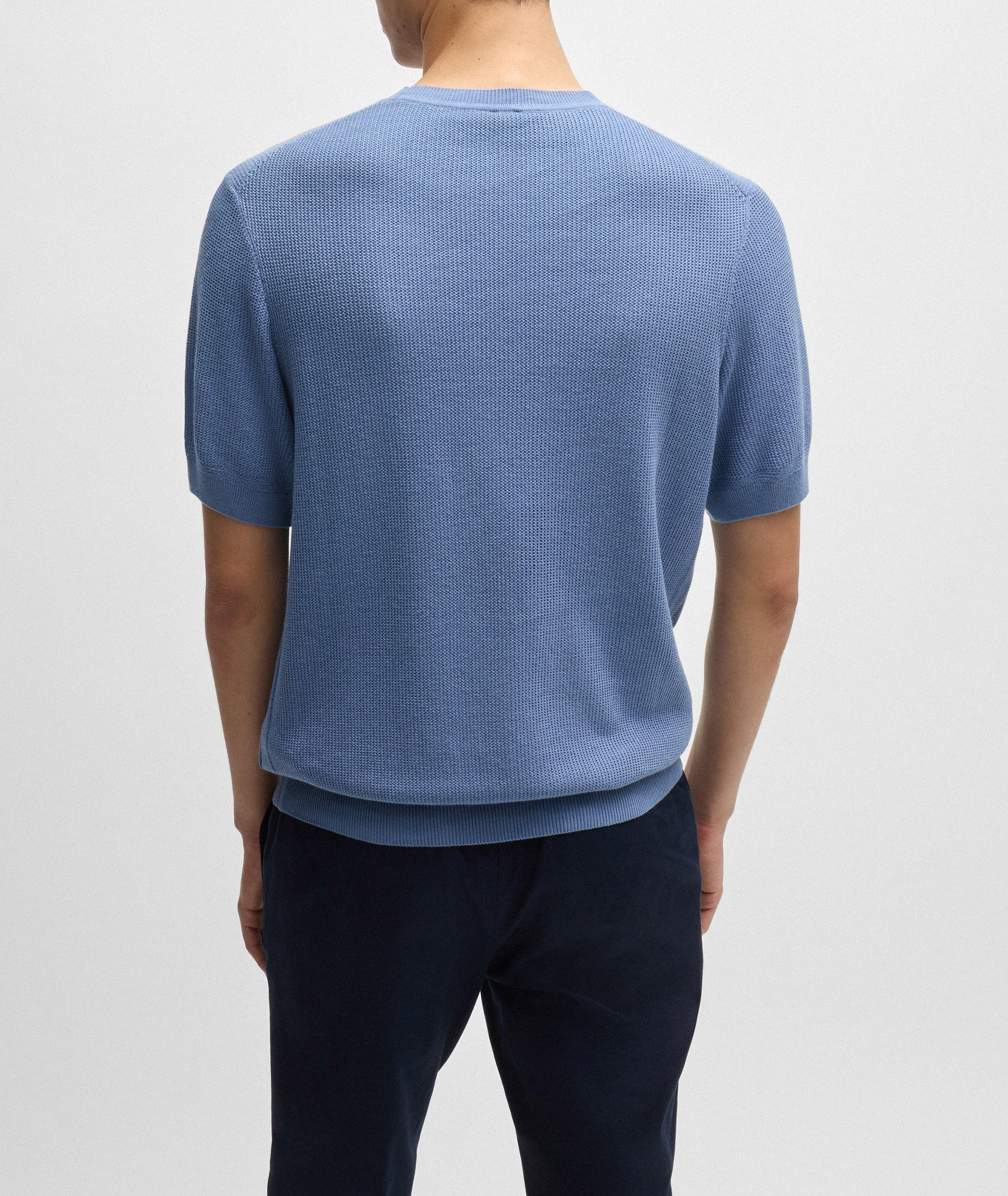 Knit Cotton-Lyocell T-Shirt image 2