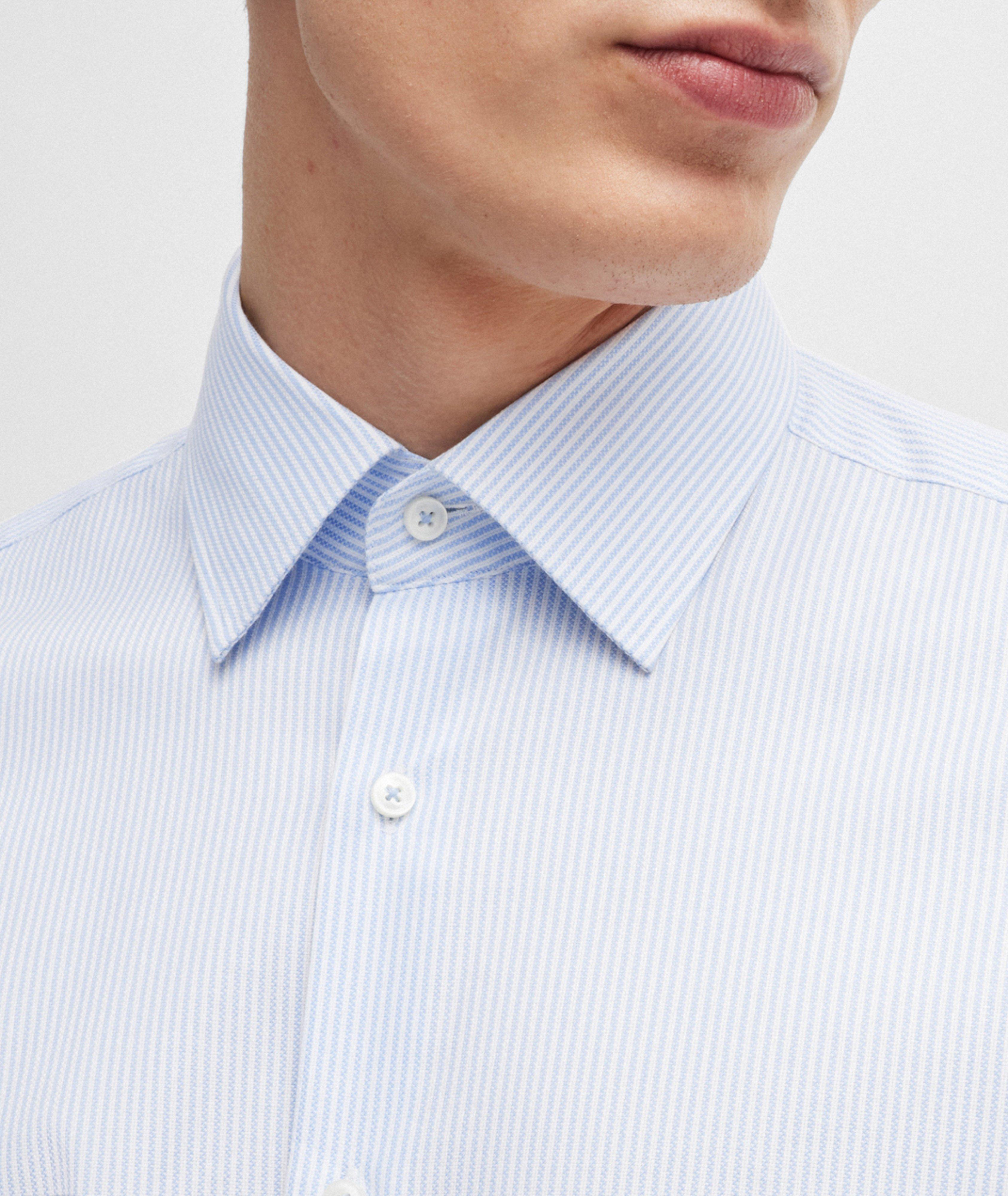 Joe Striped Easy Iron Stretch-Cotton Dress Shirt image 3