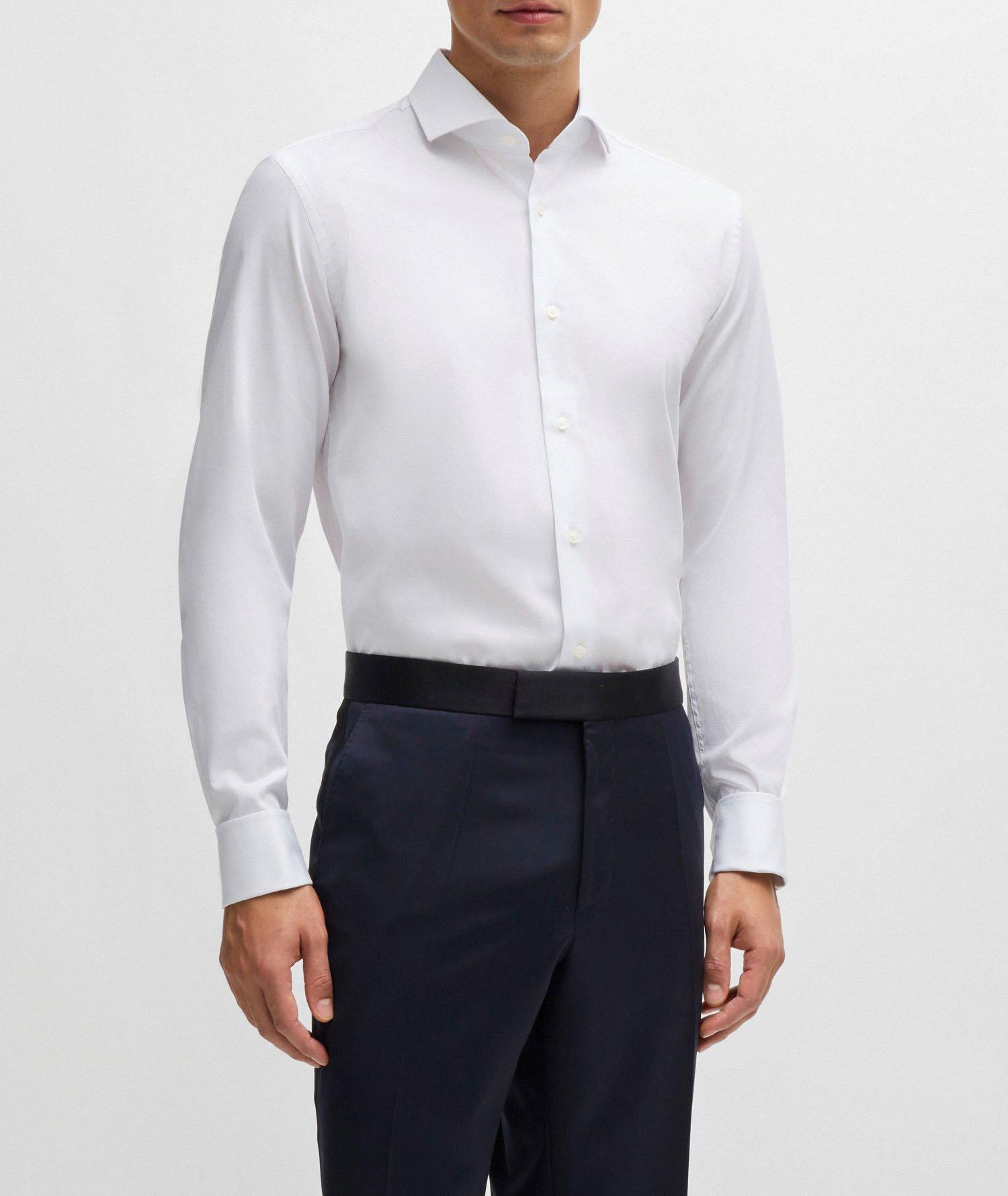 Chemise habillée Hank en coton extensible image 1
