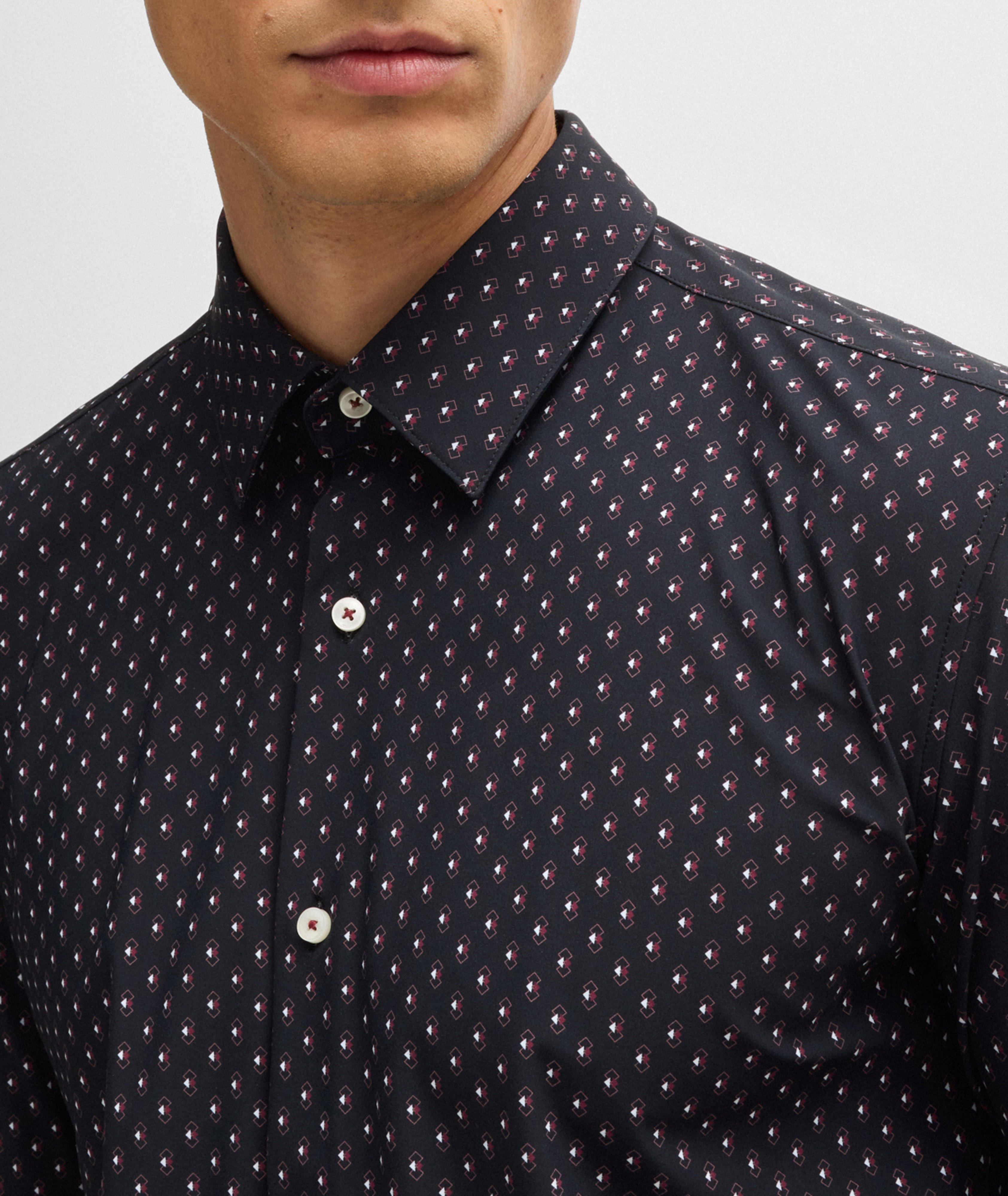 Chemise décontractée Hank à petit motif image 3