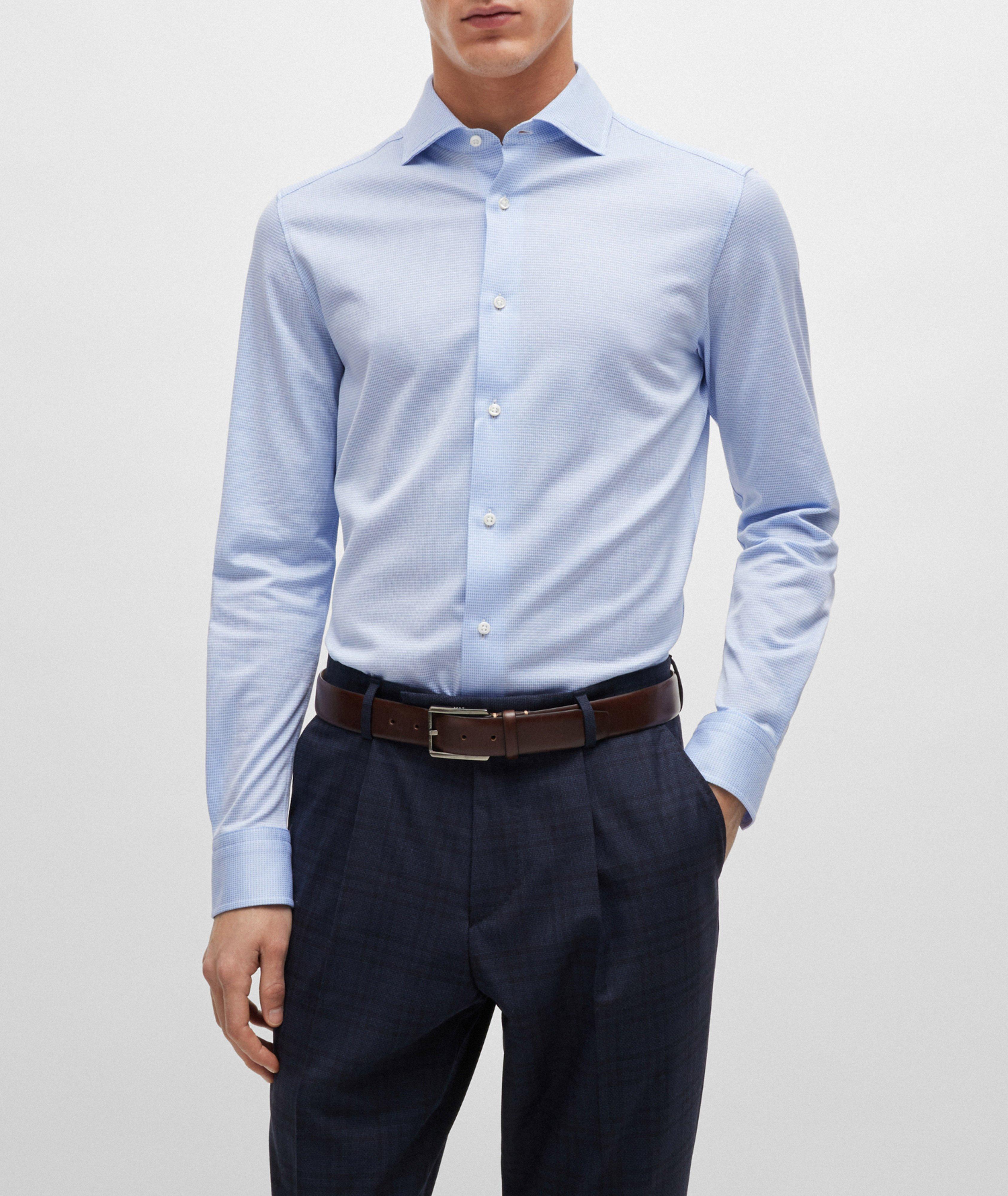 Chemise décontractée Hays en coton de coupe amincie image 1