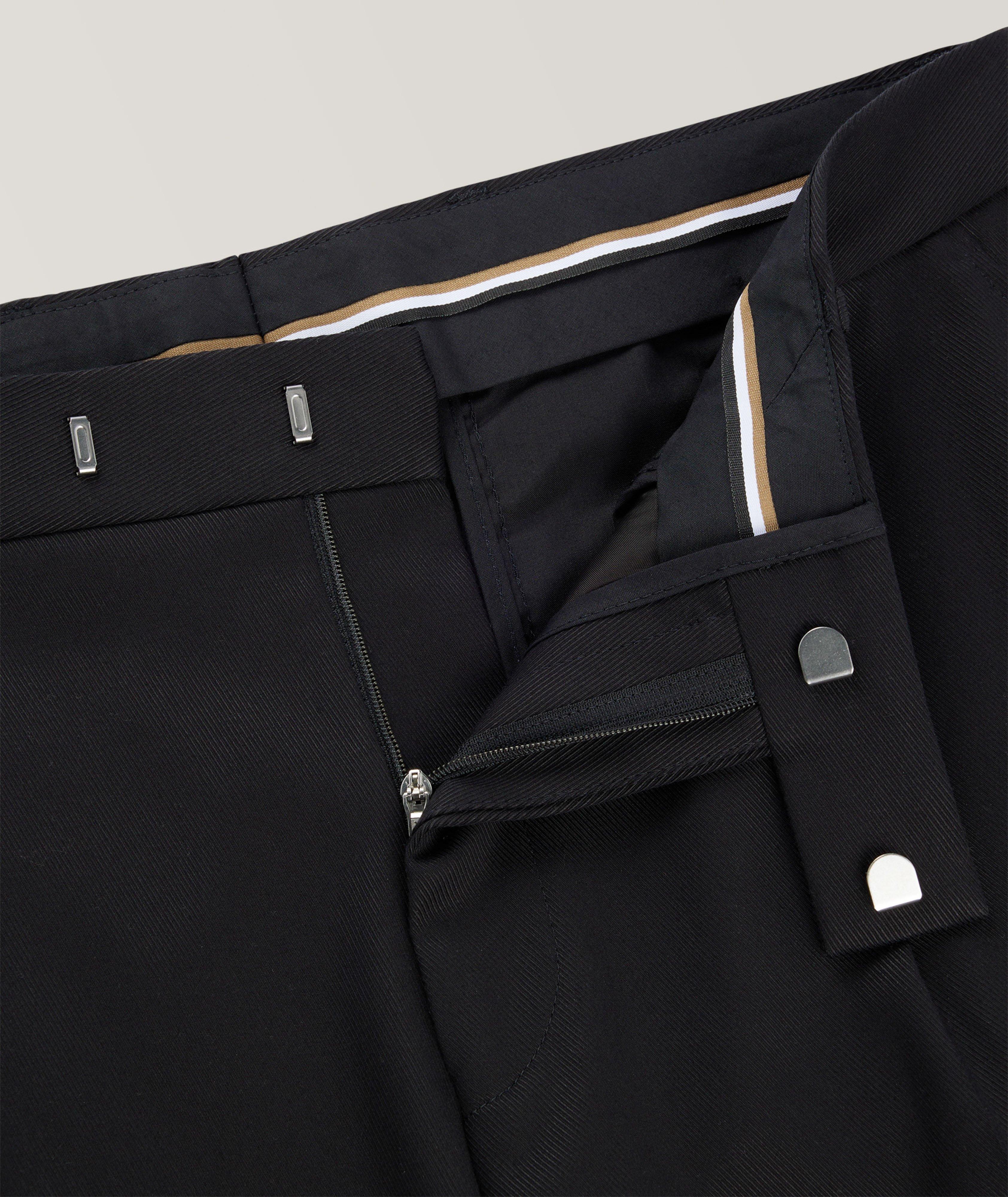 Pepe Pleated Lyocell-Blend Trousers image 1