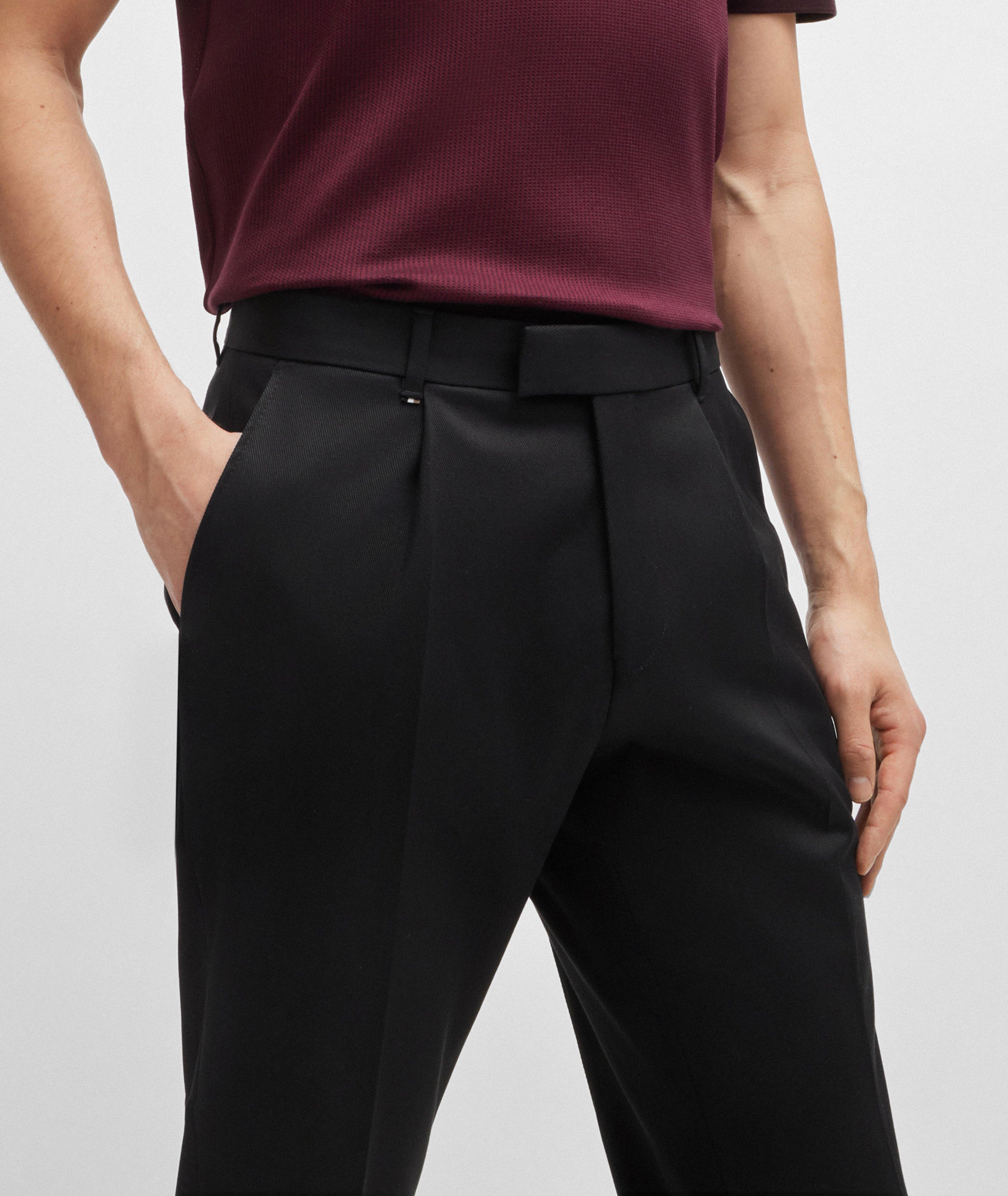 Pepe Pleated Lyocell-Blend Trousers image 4